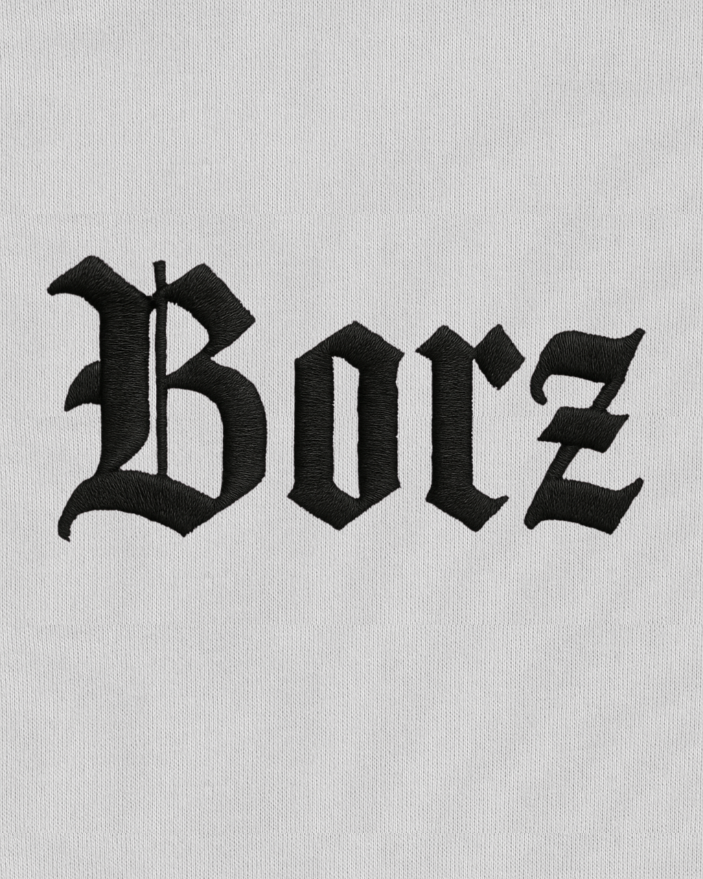 Borz Mentality Long Sleeve Shirt - white