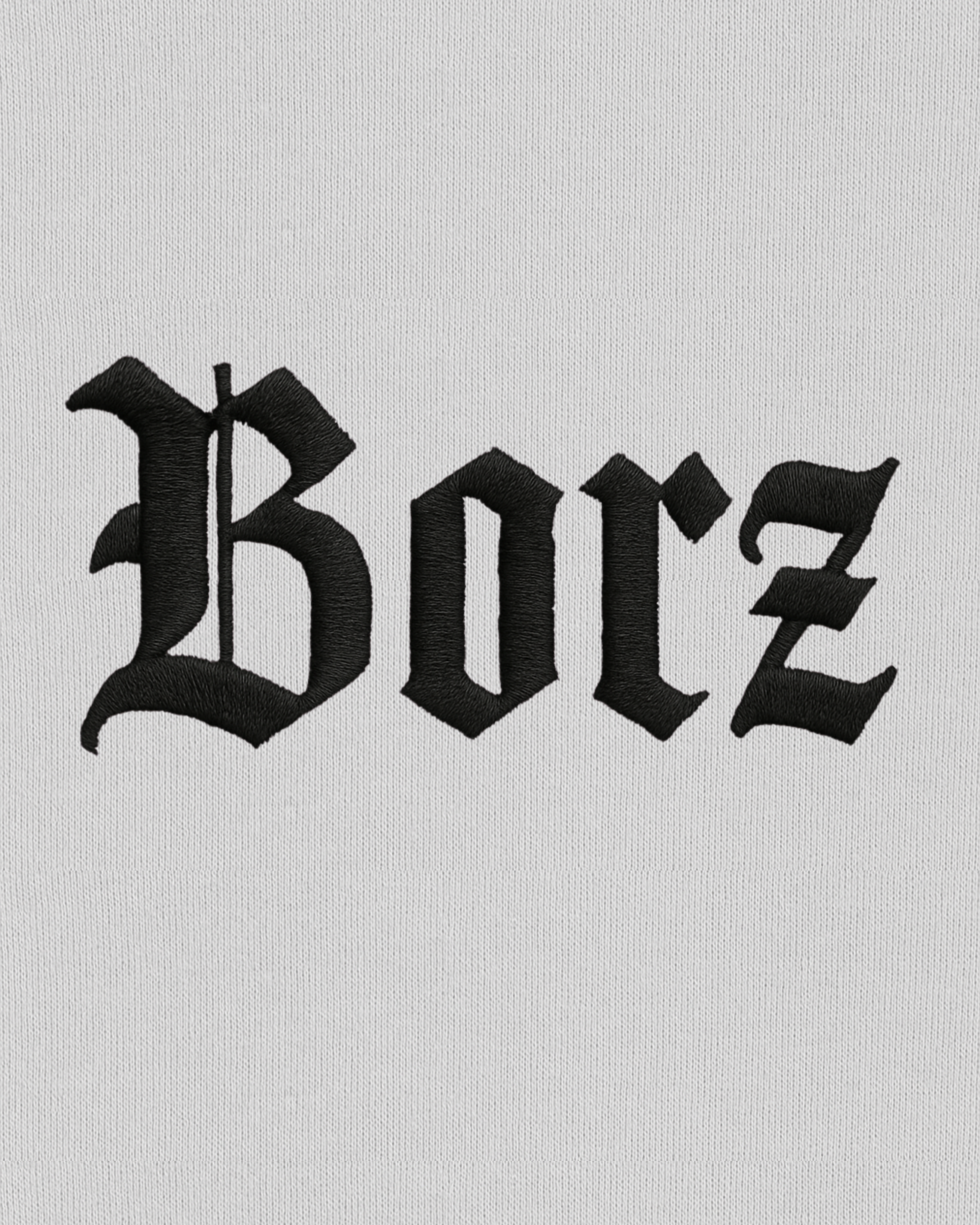 Borz Mentality Long Sleeve Shirt - white