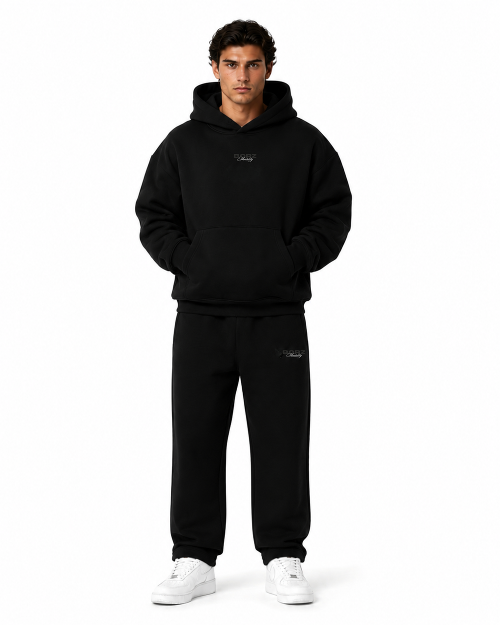 The Borz Mentality Tracksuit (pants) - black
