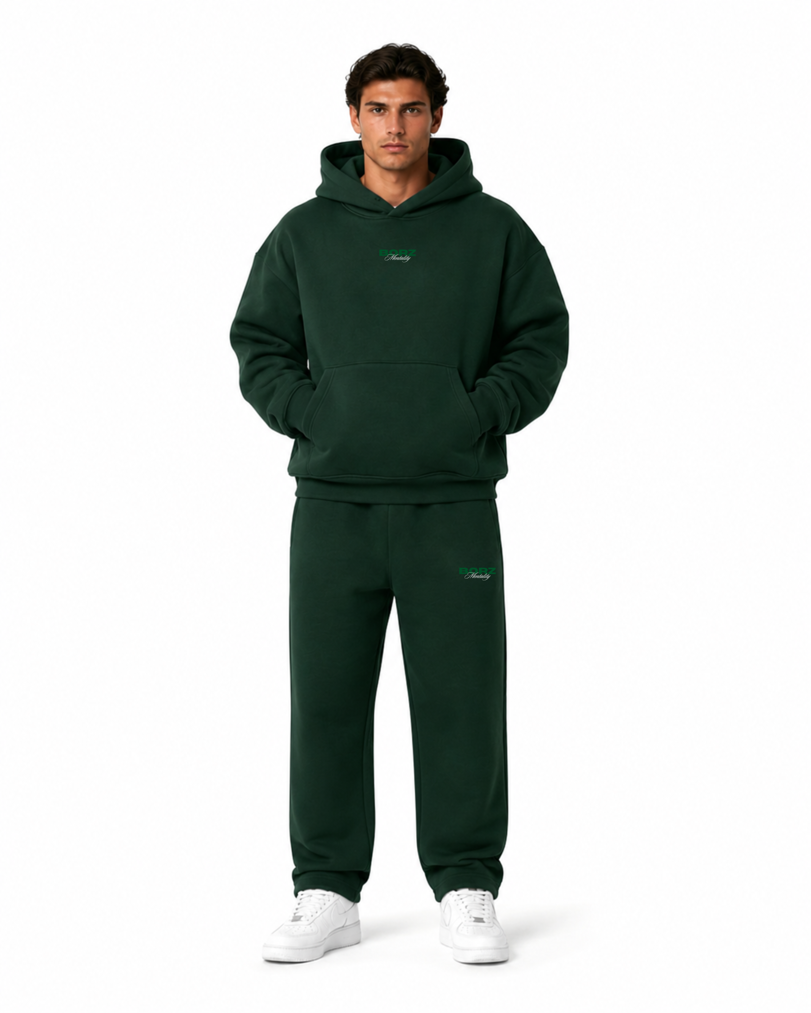 The Borz Mentality Tracksuit (pants) - green
