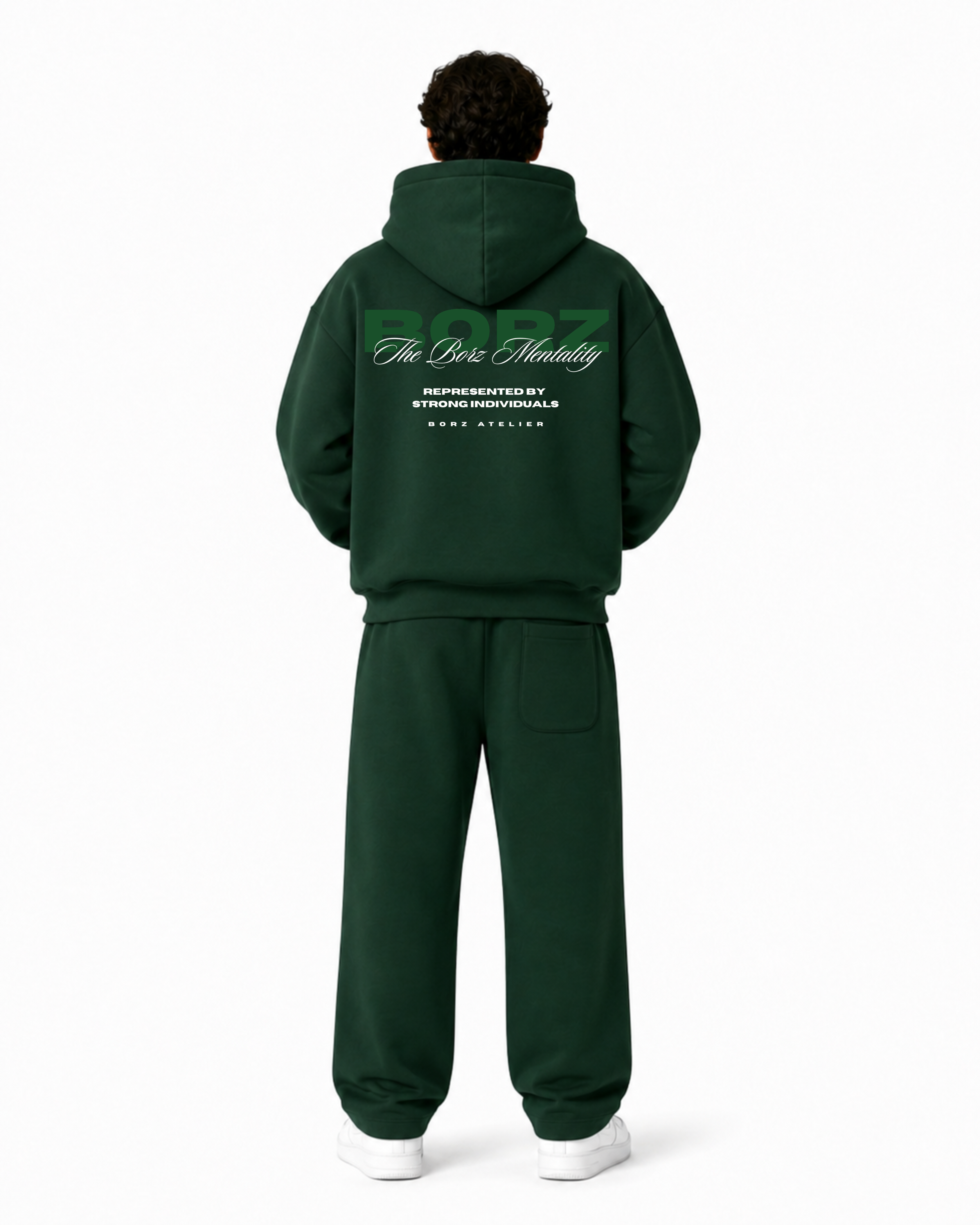 The Borz Mentality Tracksuit (pants) - green
