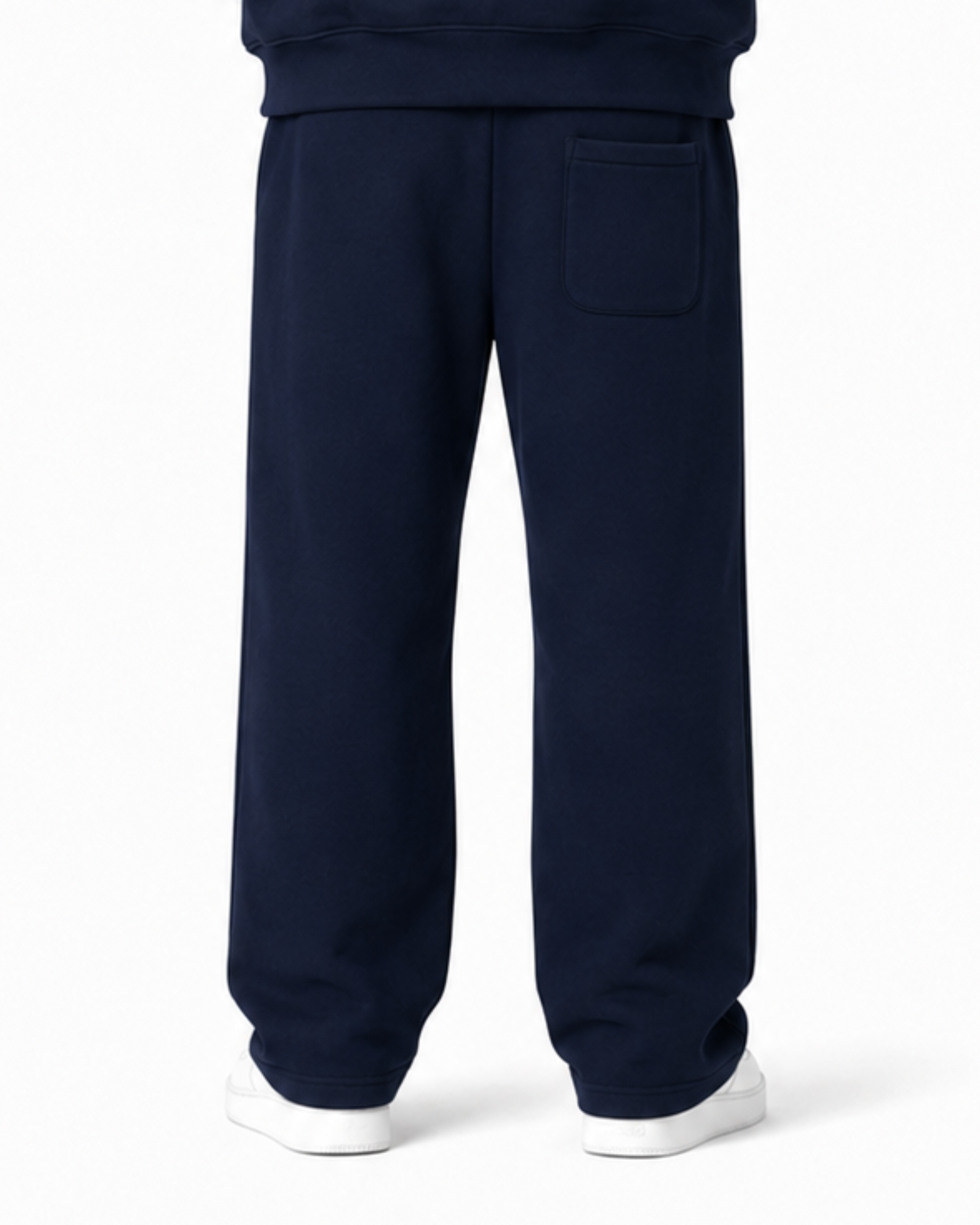 THE BORZ MENTALITY - pants navy blue