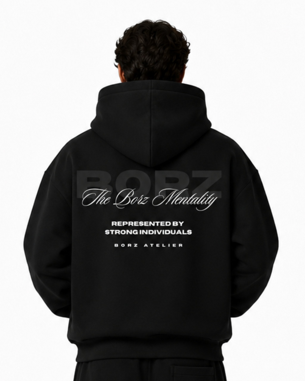 THE BORZ MENTALITY - Hoodie black