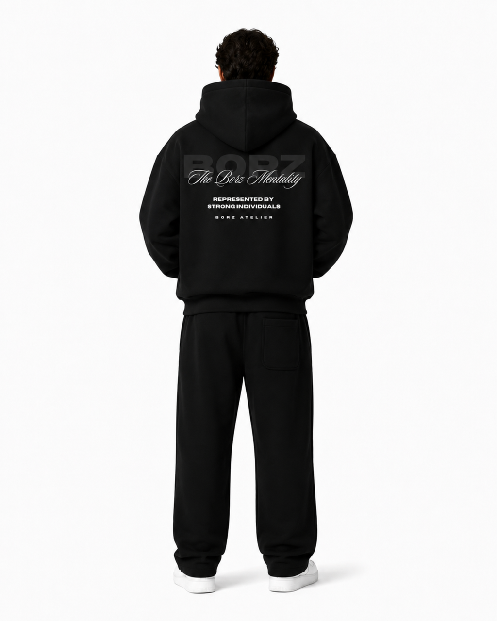 The Borz Mentality Tracksuit (pants) - black