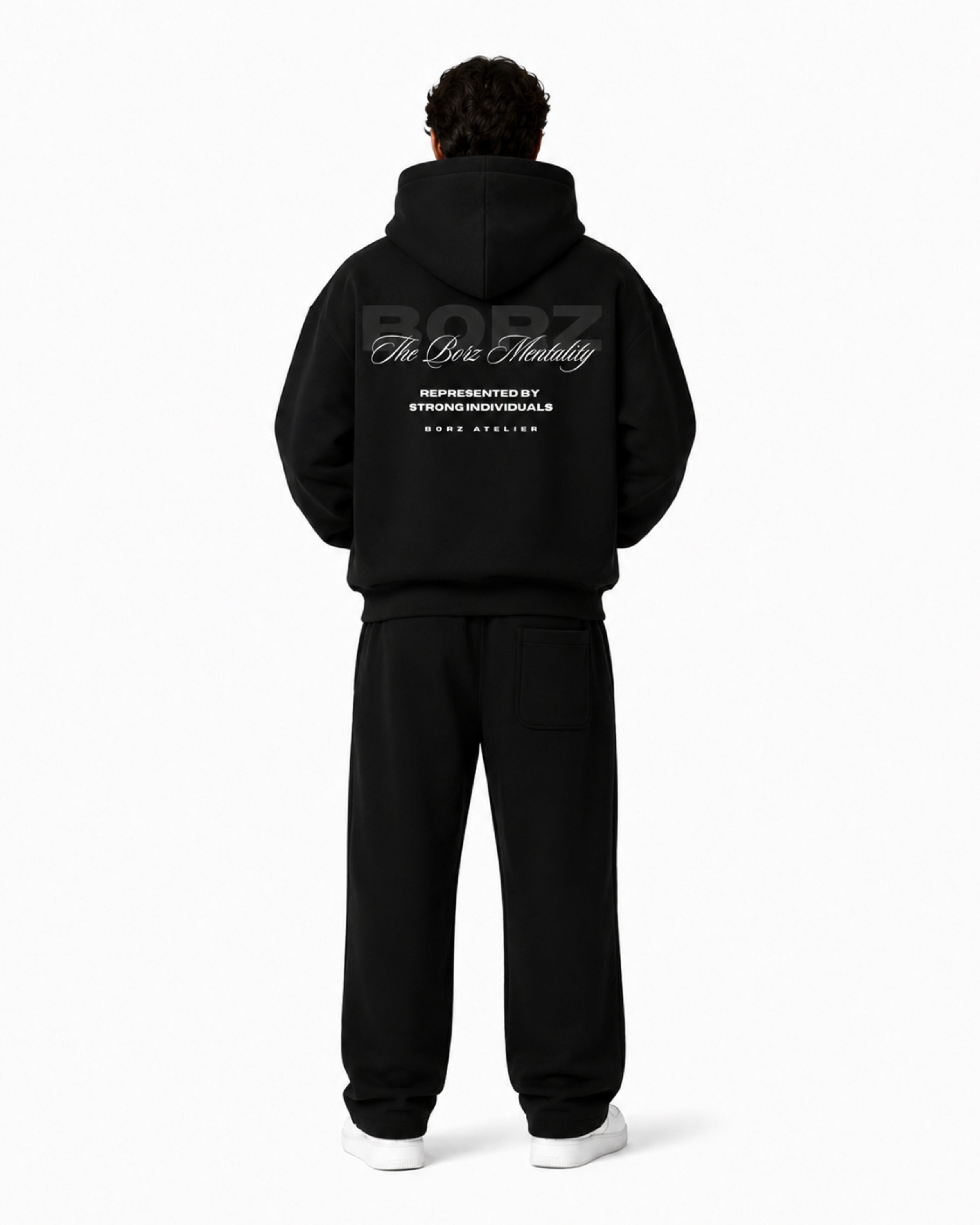 The Borz Mentality Tracksuit (pants) - black