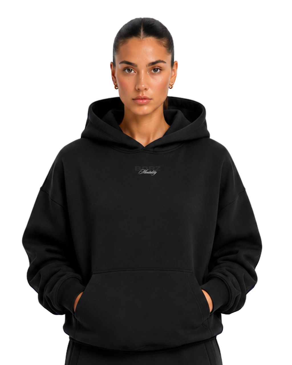 THE BORZ MENTALITY - Hoodie black