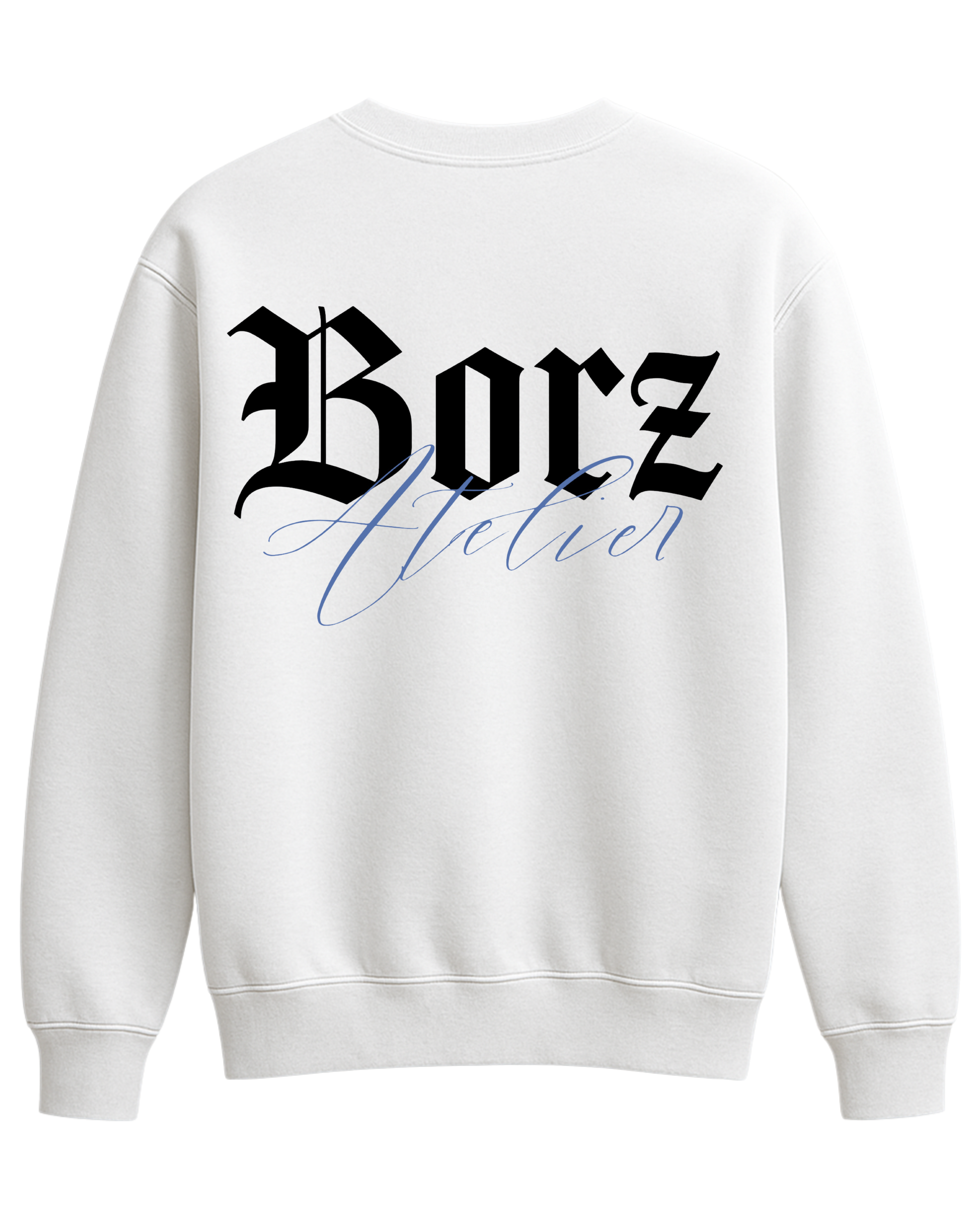Pure Flow - white Sweatshirt - 400 gsm - 100% French Terry