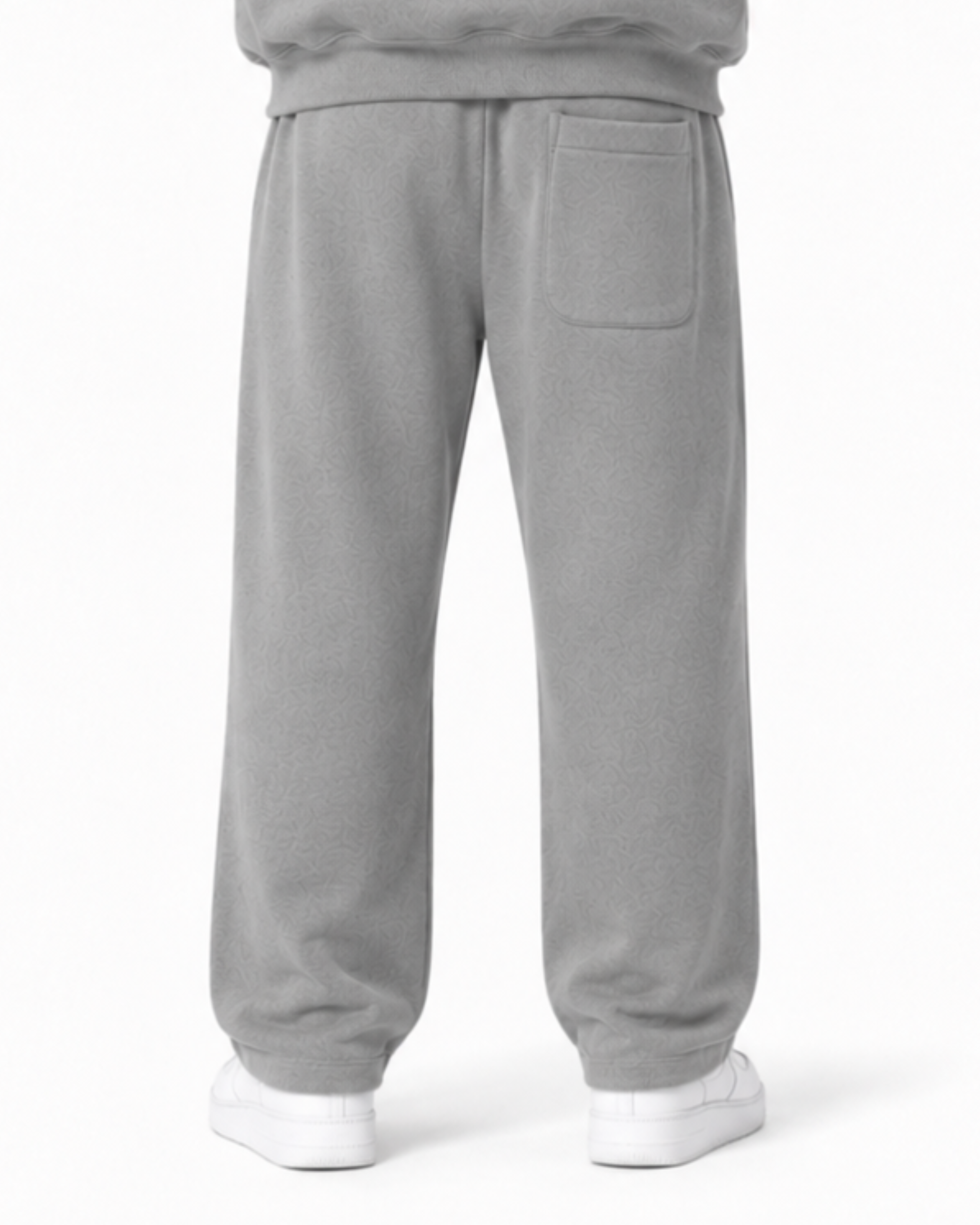 THE BORZ MENTALITY - pants gray