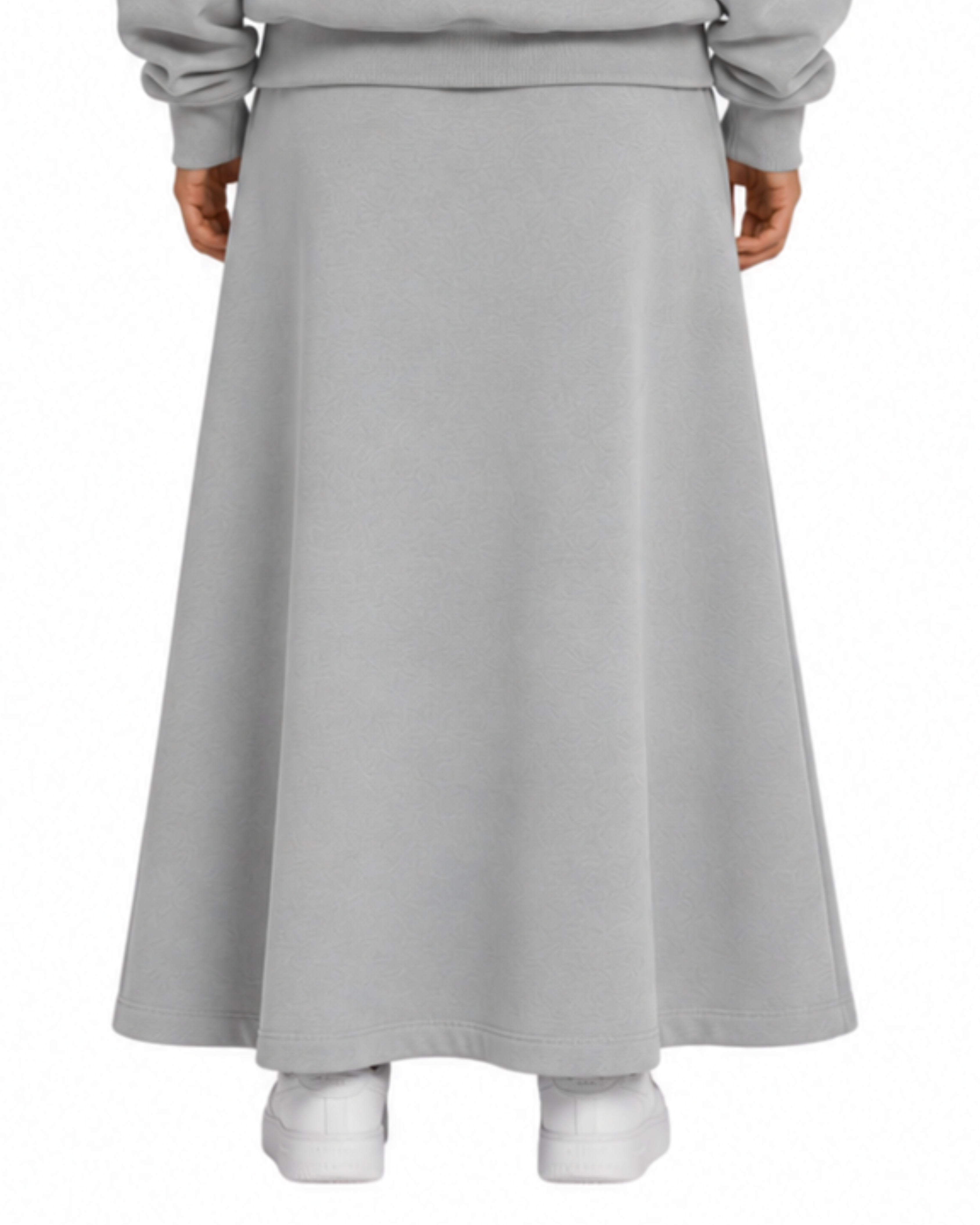 THE BORZ MENTALITY - skirt gray