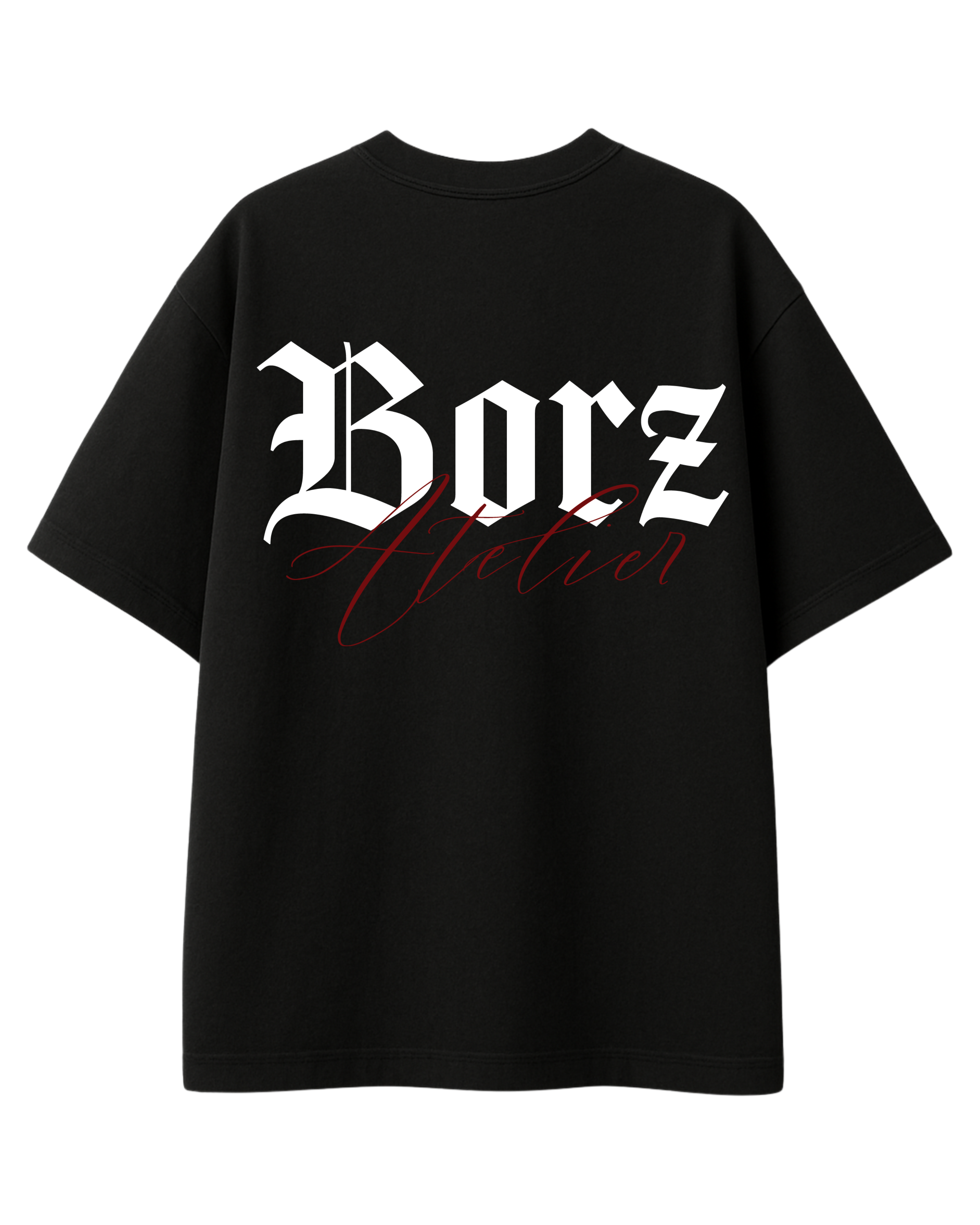 Noir Flow - black T-shirt - 305 gsm - 100% Cotton