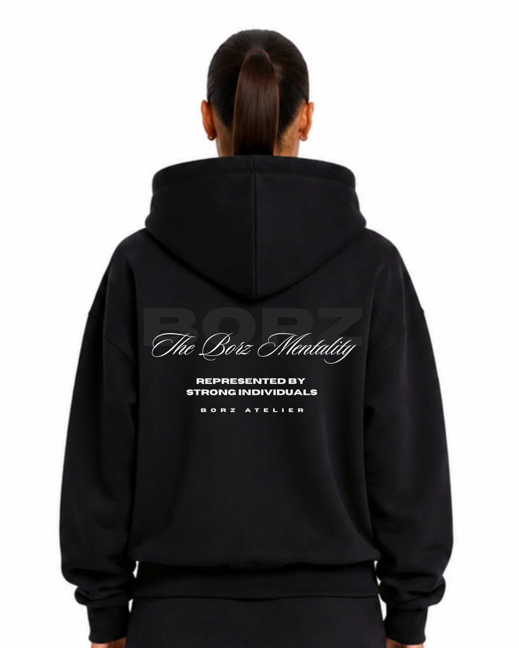 THE BORZ MENTALITY - Hoodie black