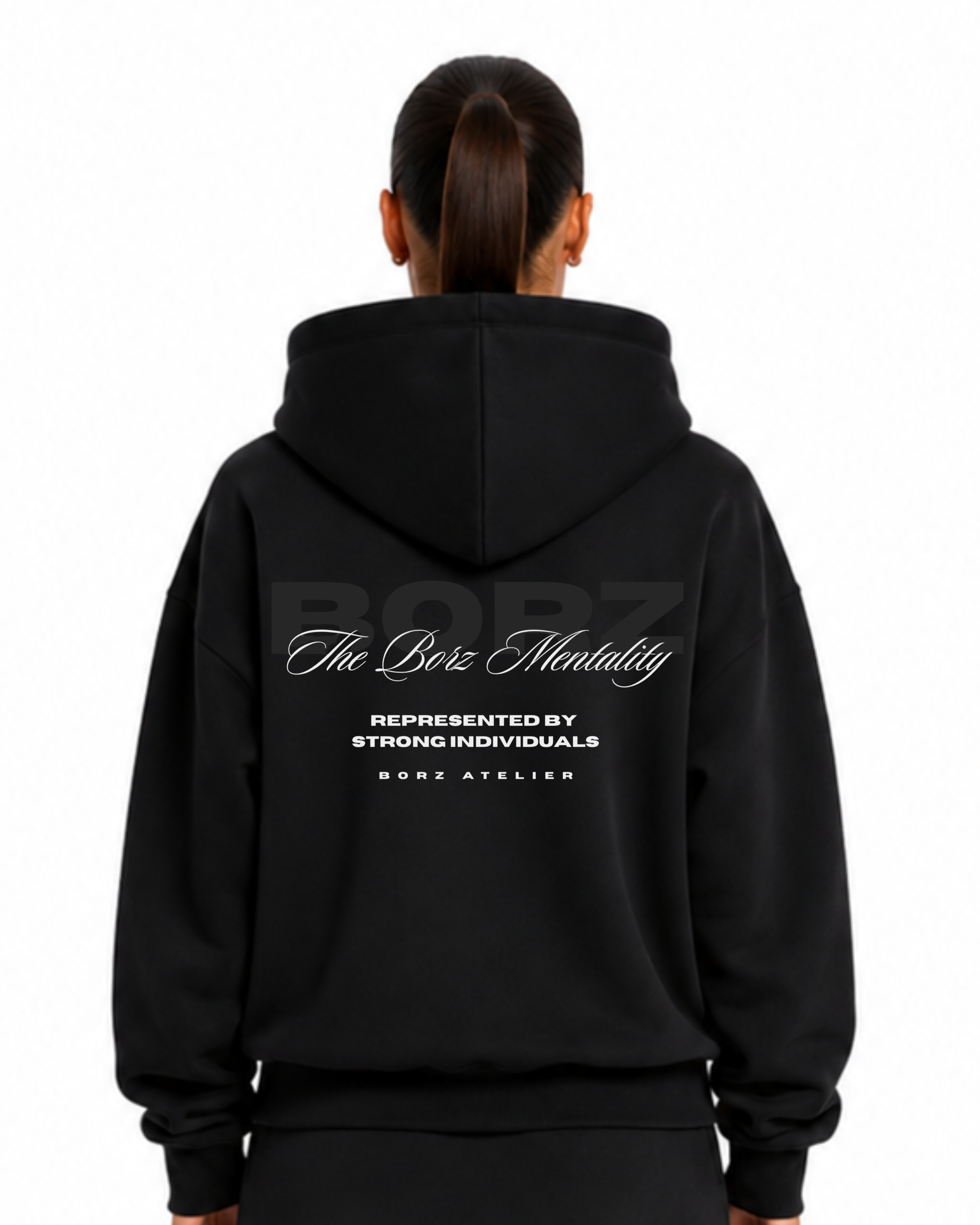 THE BORZ MENTALITY - Hoodie black