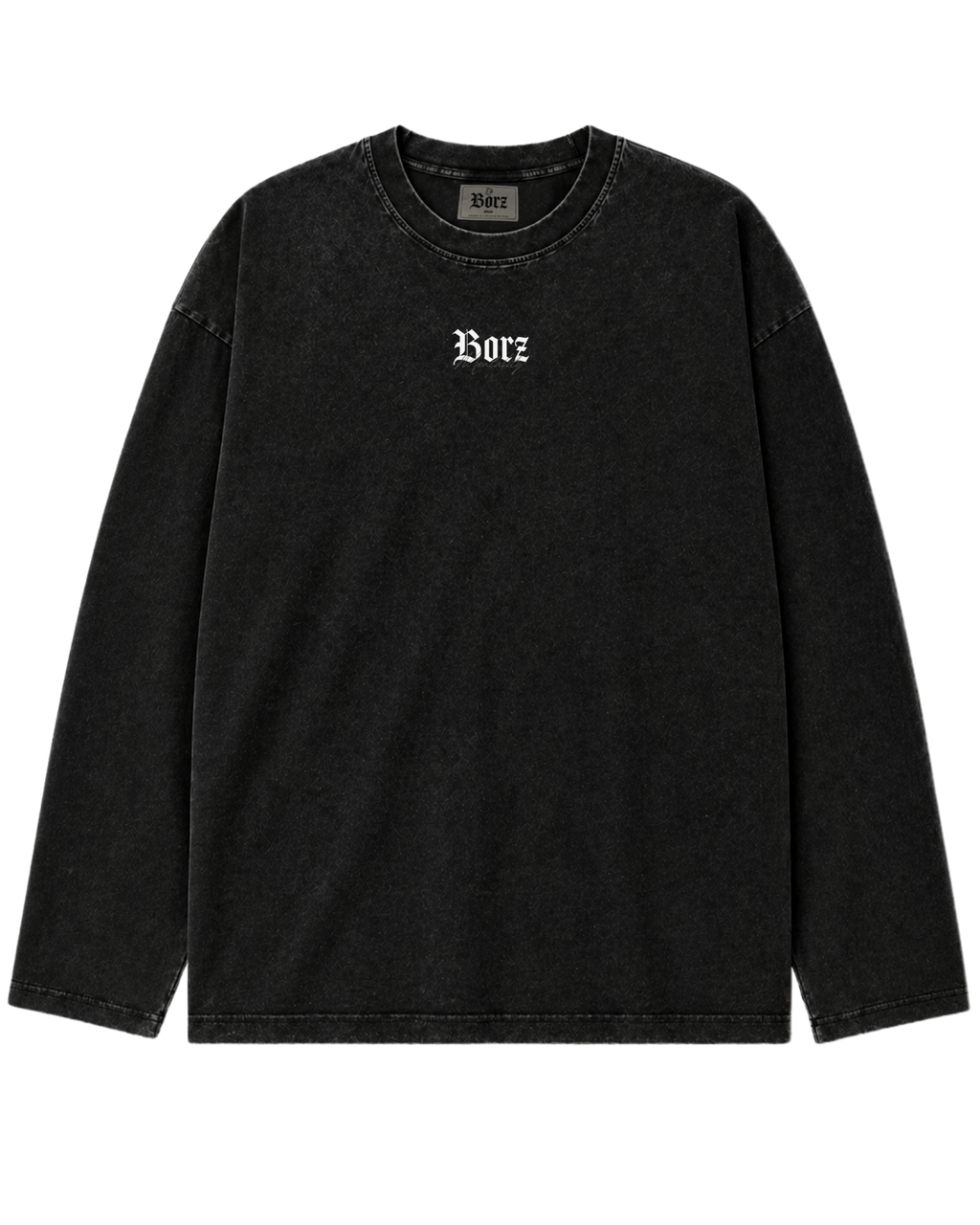PRE-ORDER: The Borz Mentality - washed long sleeve Shirt - oversized
