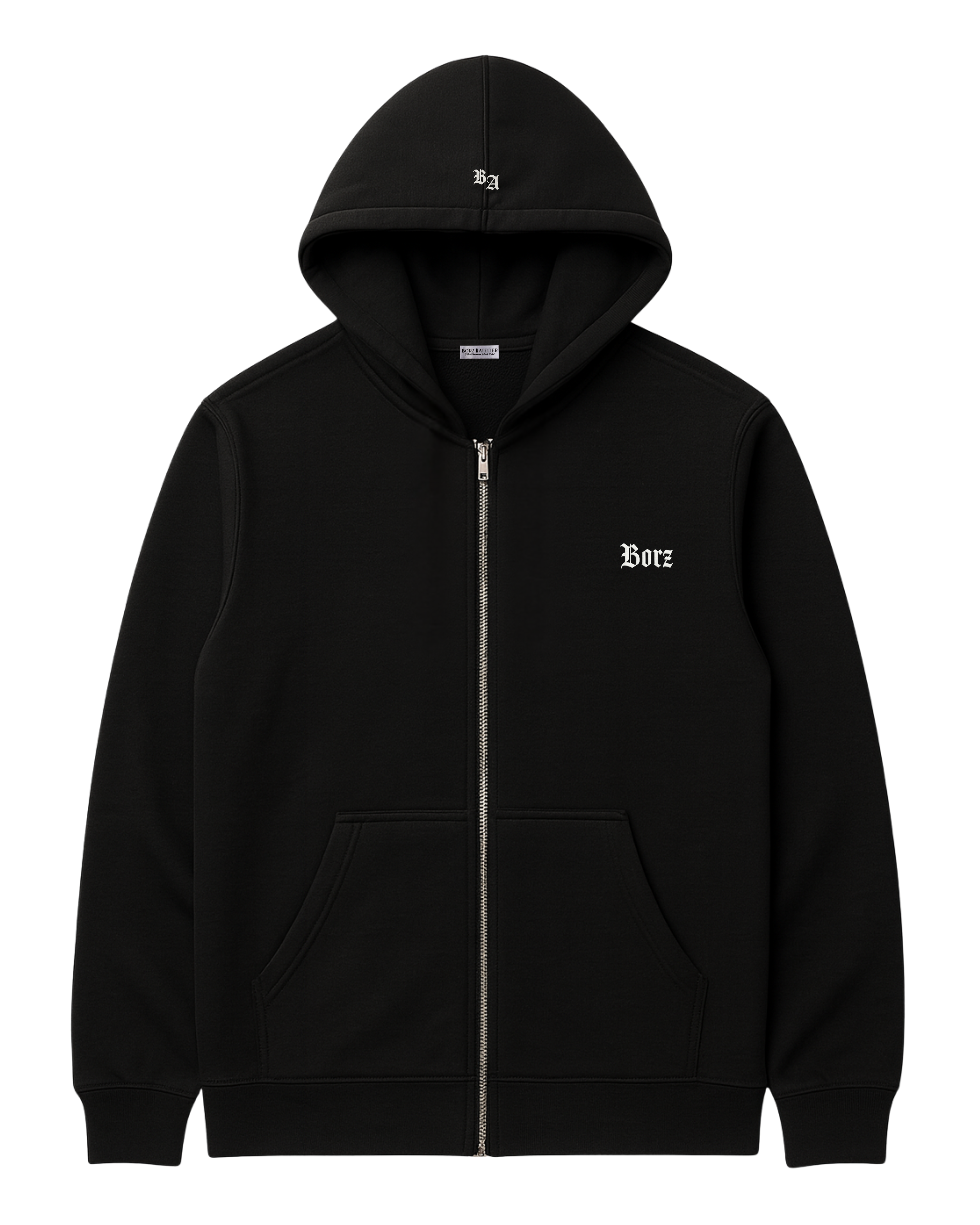 Borz Mentality Zip Jacket - black