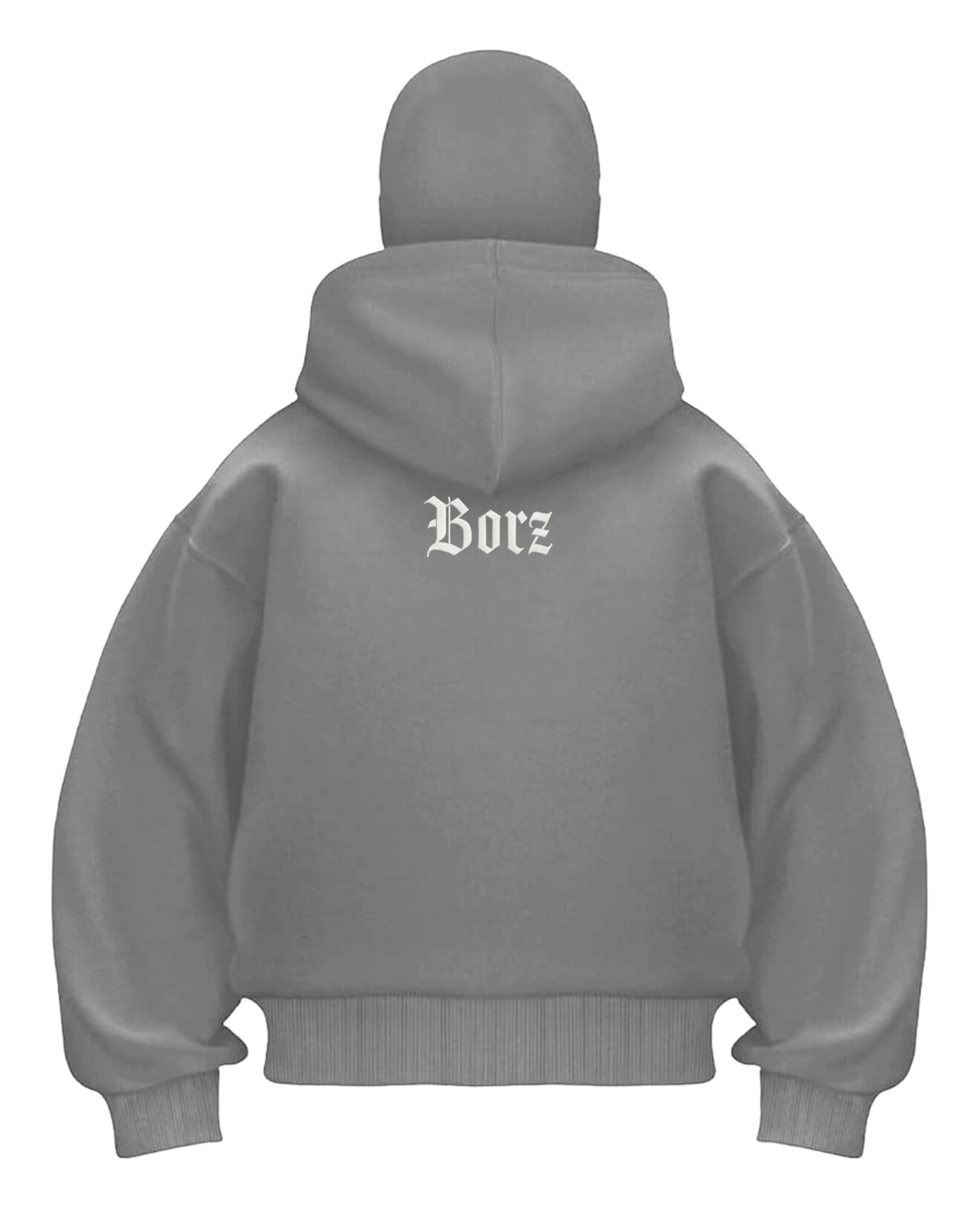 BORZ Run - Zipper - UNISEX - Gray