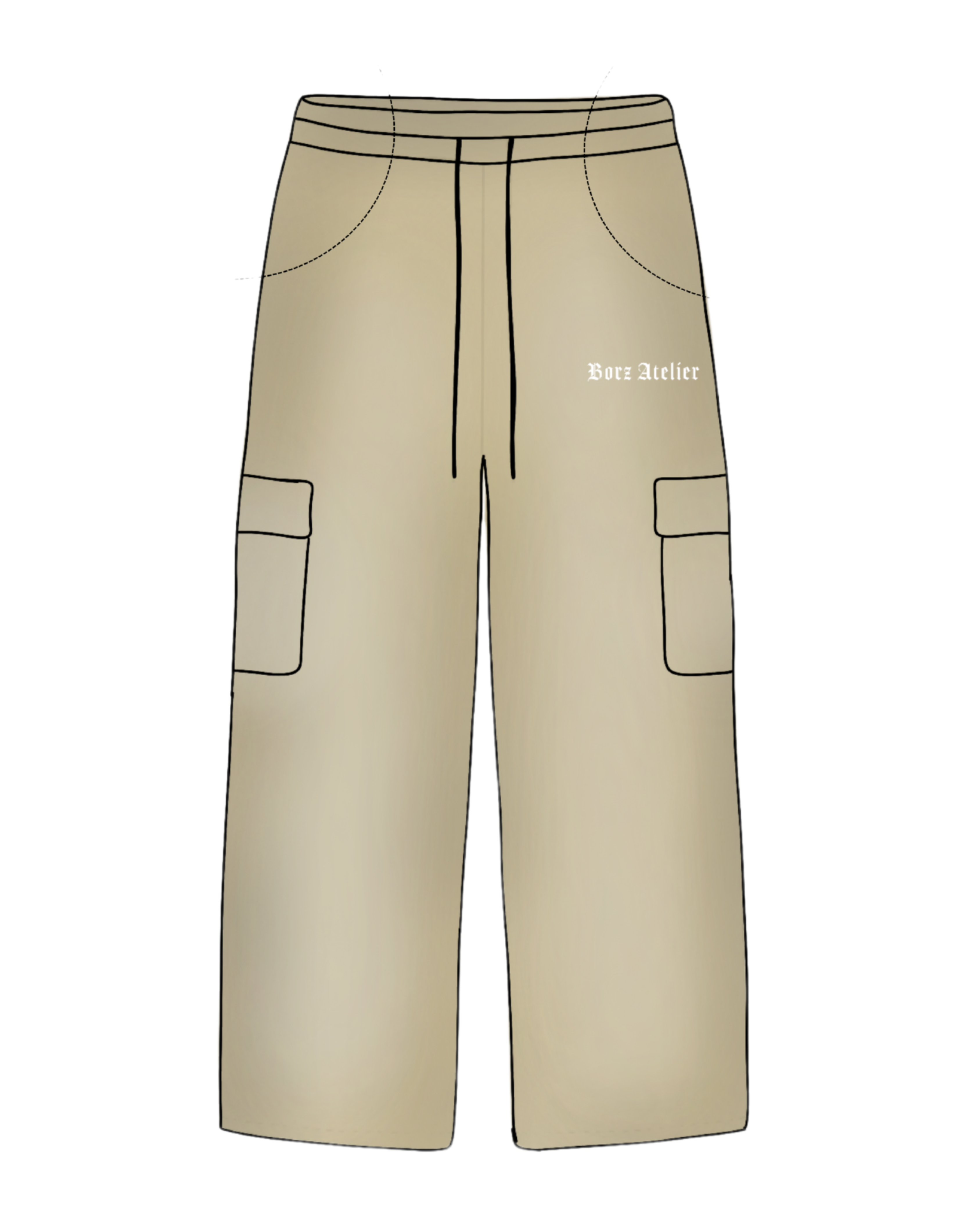 DAYMOHK Cargo Pants brown