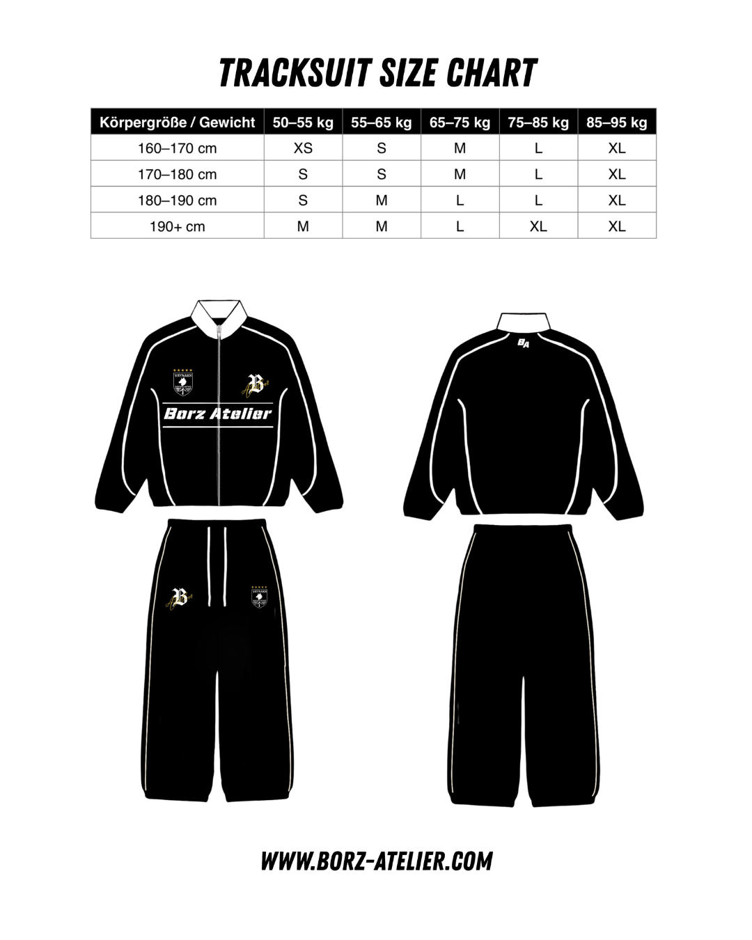 PRE-ORDER: THE VAYNAKH TRACKSUIT (PANTS)