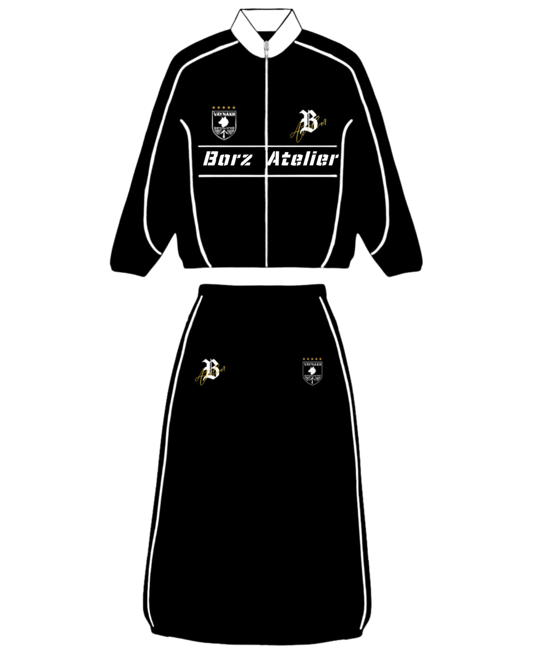 PRE-ORDER: THE VAYNAKH TRACKSUIT (SKIRT)