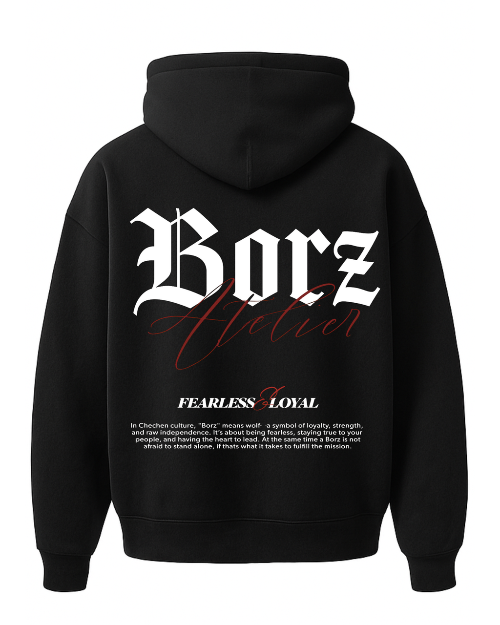 Pre-Order: Borz Atelier Masterpiece - Hoodie - UNISEX - 380gsm
