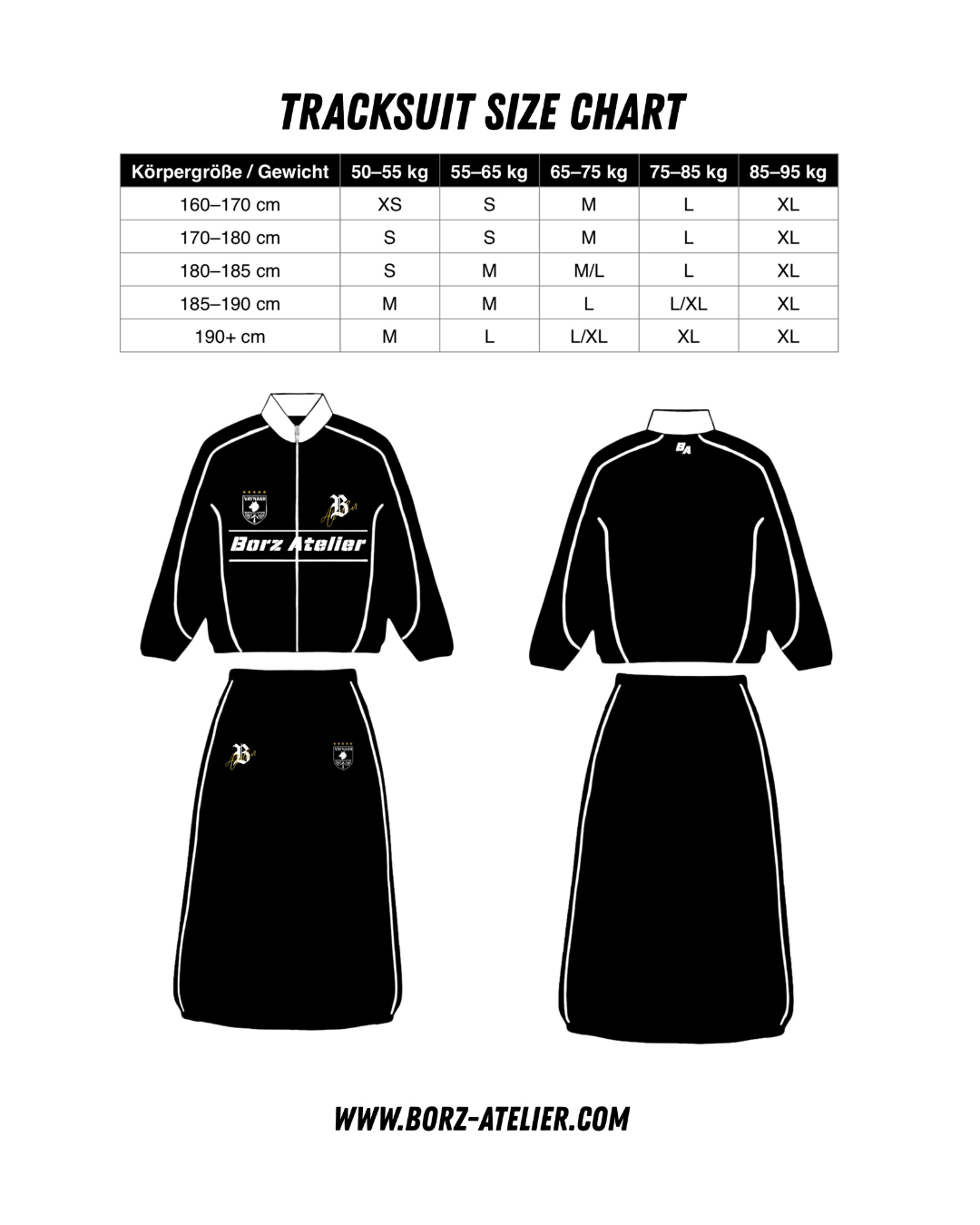 PRE-ORDER: THE VAYNAKH TRACKSUIT (SKIRT)