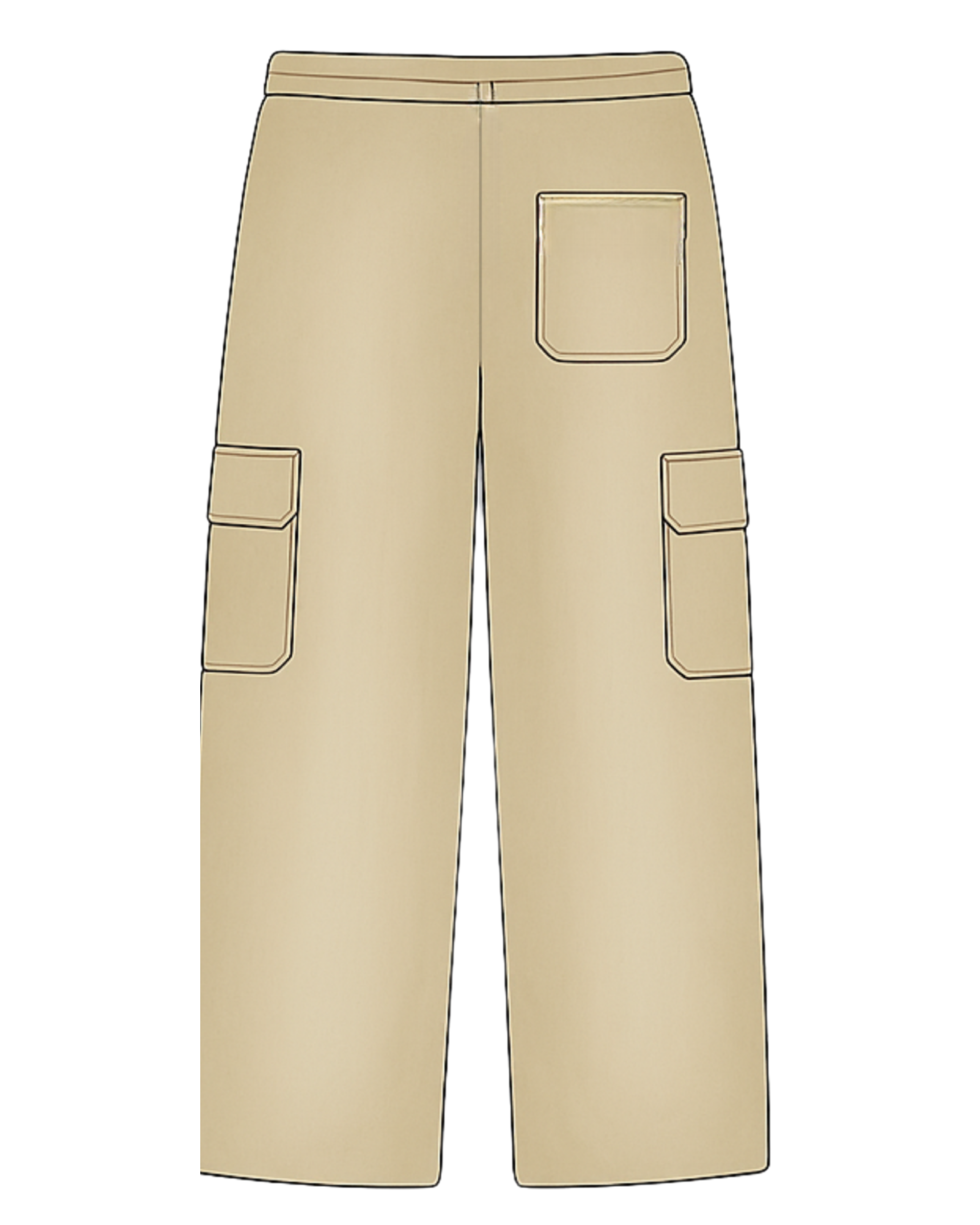 DAYMOHK Cargo Pants brown