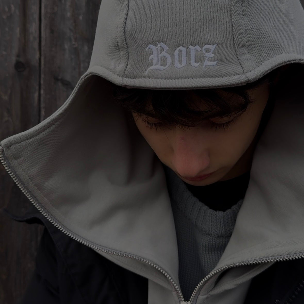BORZ Run - Zipper - UNISEX - Gray
