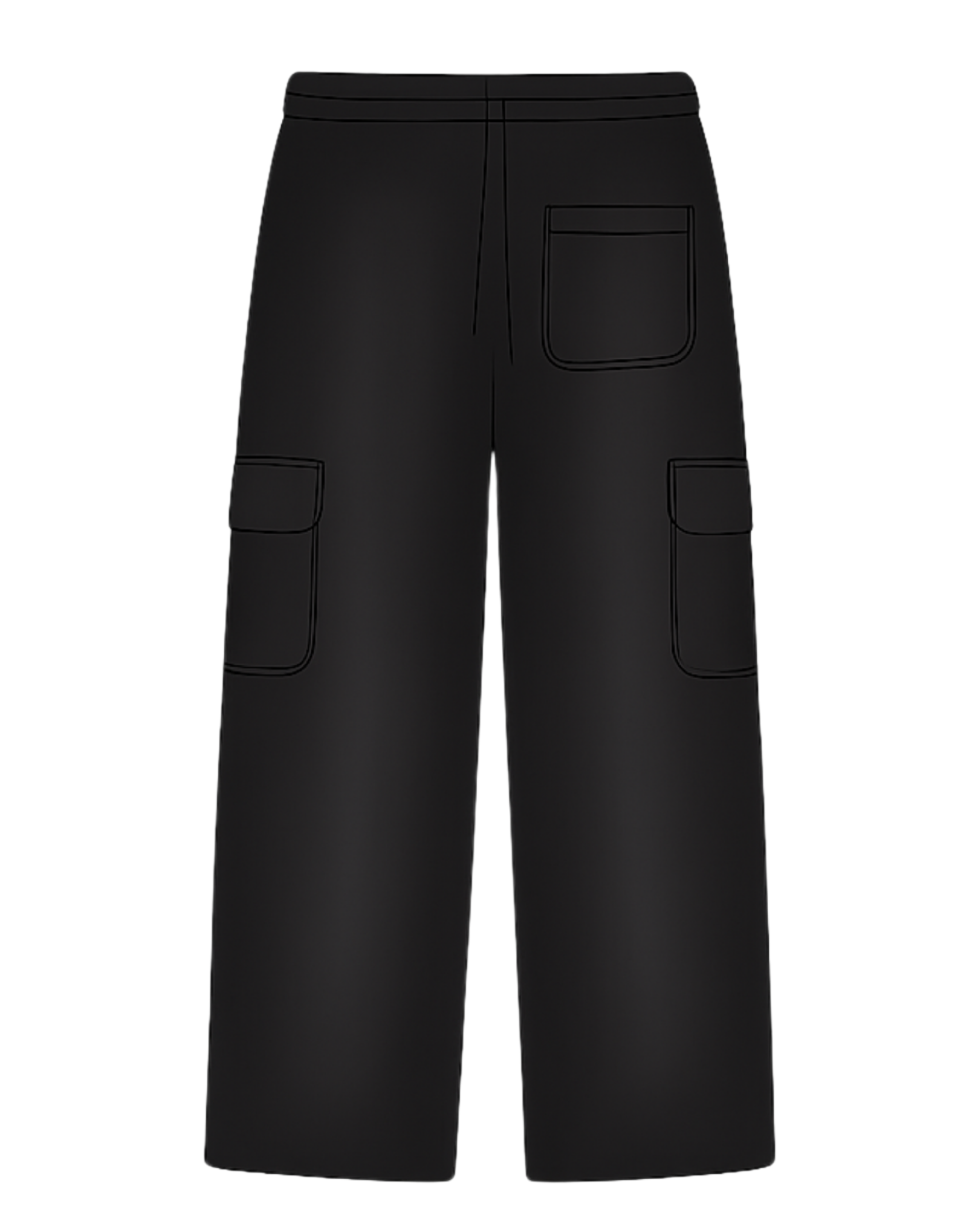 DAYMOHK Cargo Pants black