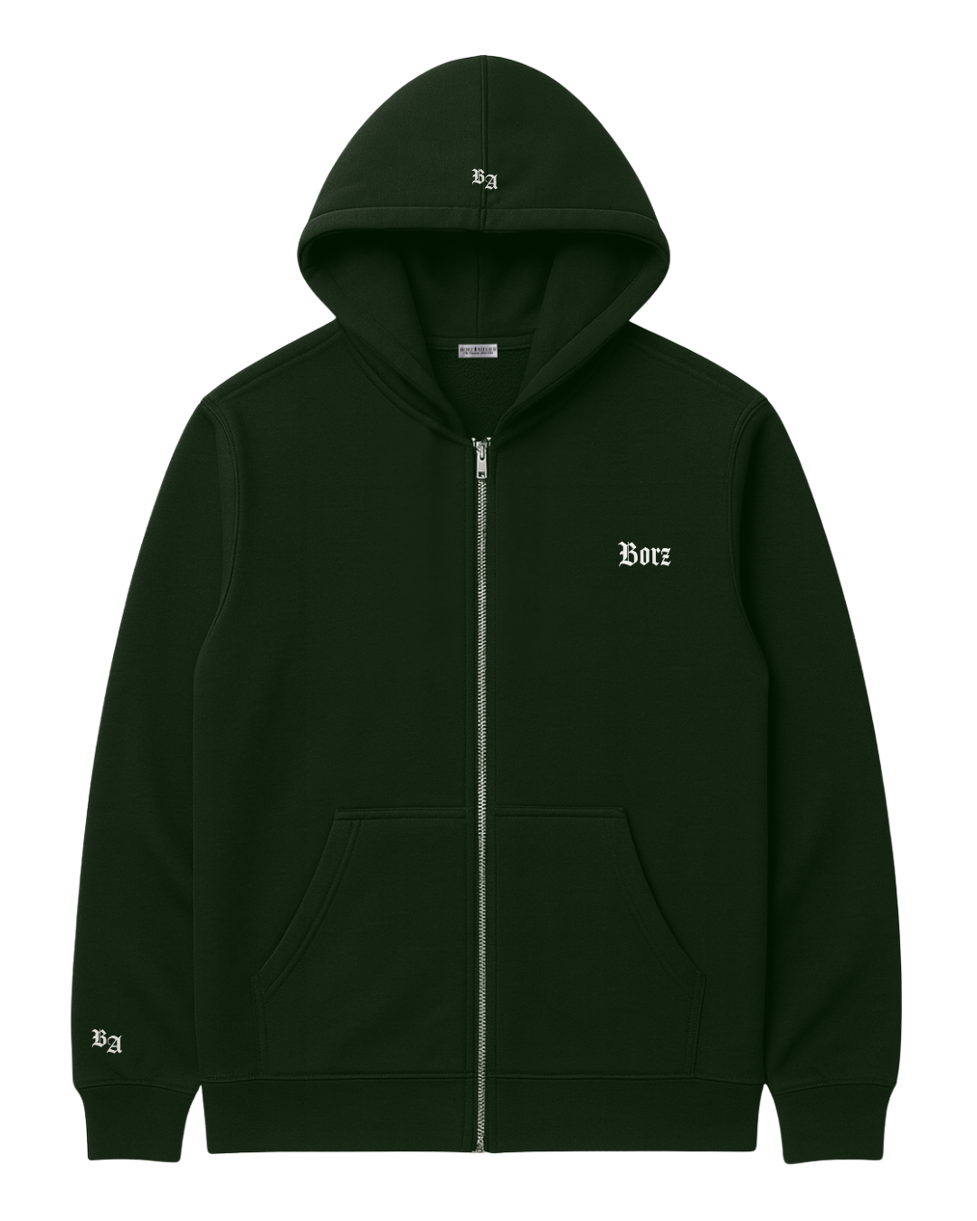 Pre-order: Borz Mentality Zip Jacket - deep green