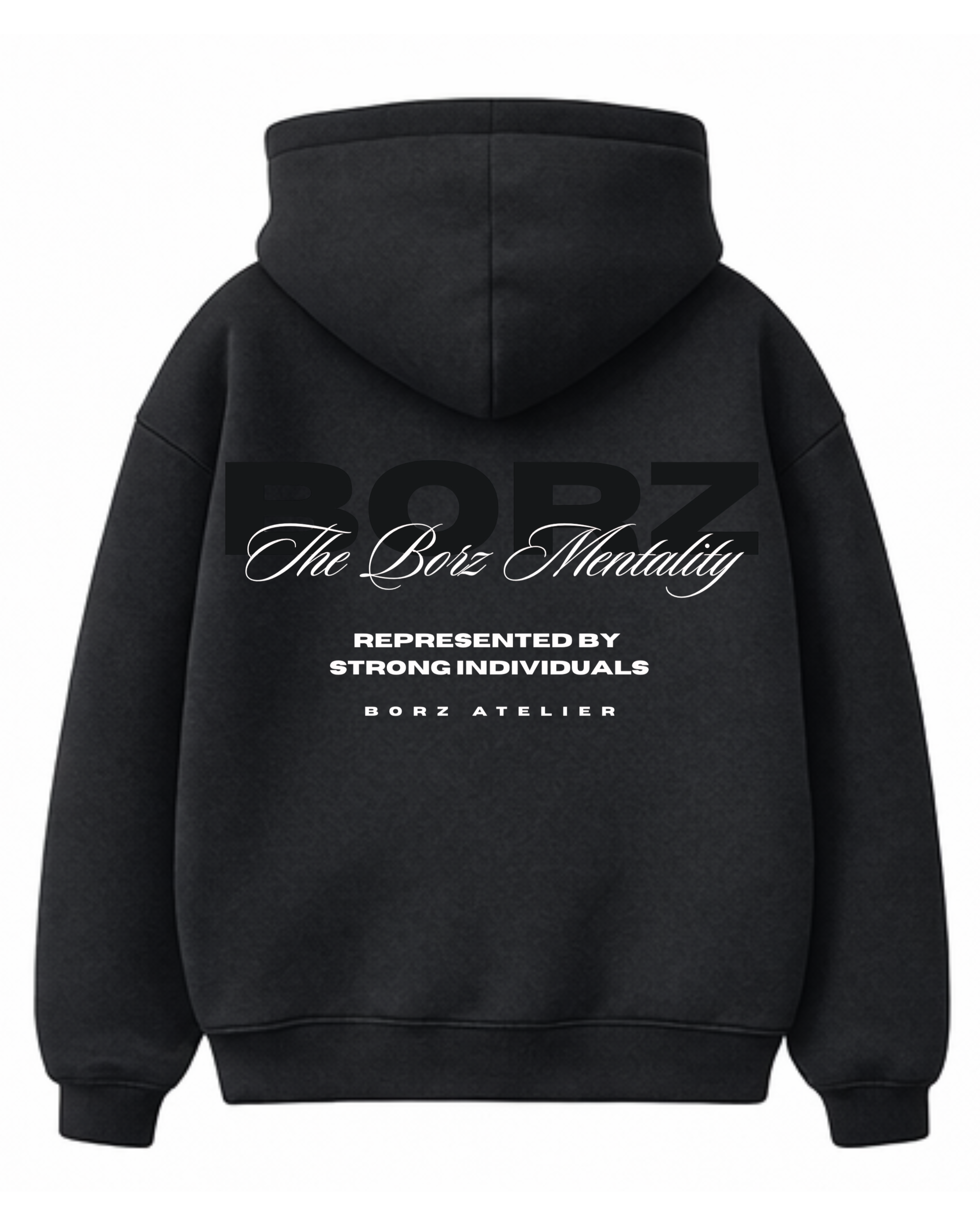 THE BORZ MENTALITY - Hoodie black - pre-order
