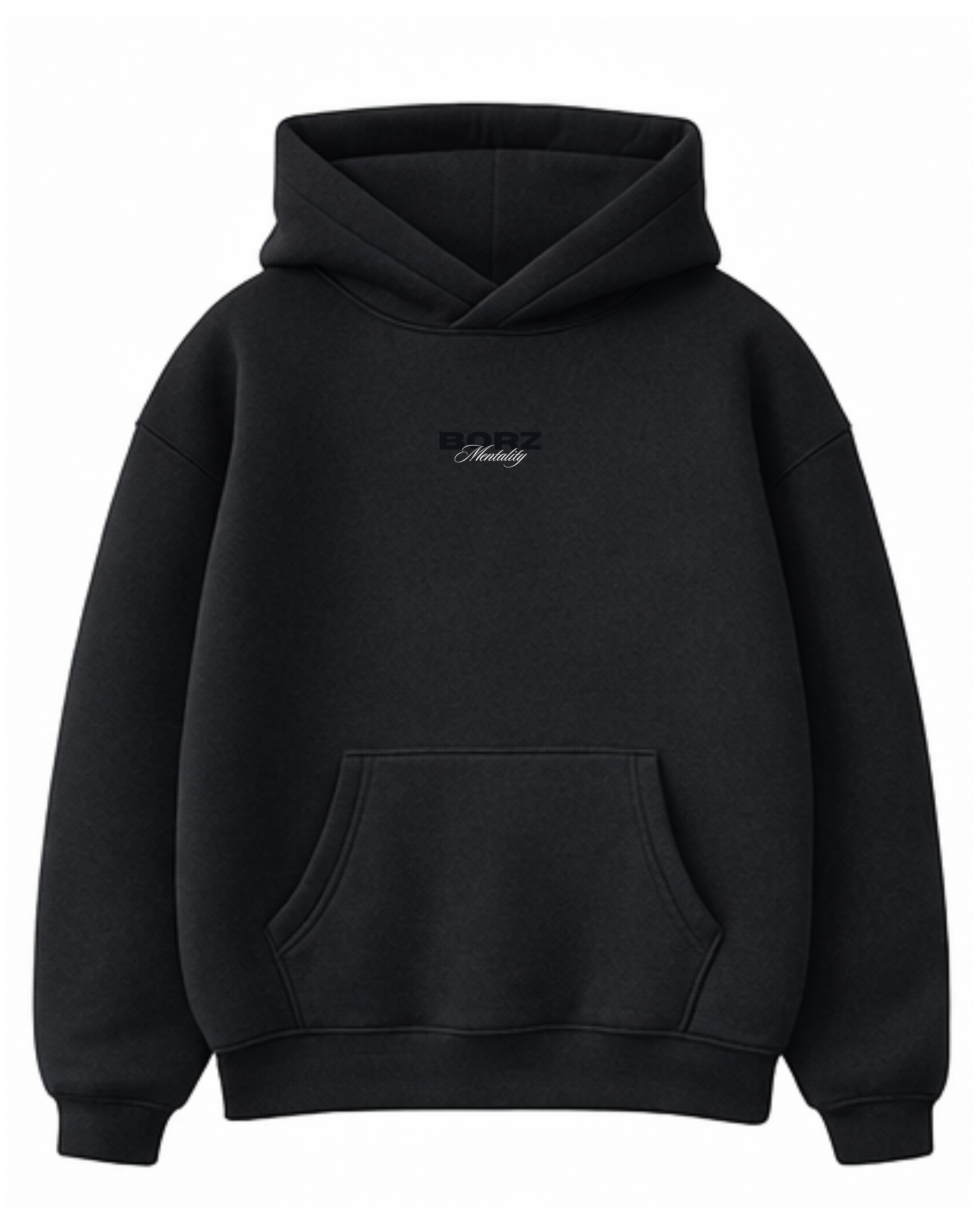 THE BORZ MENTALITY - Hoodie black - pre-order