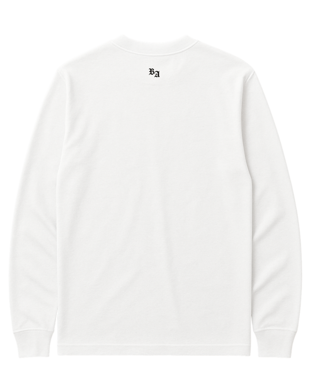 Borz Mentality Long Sleeve Shirt - white