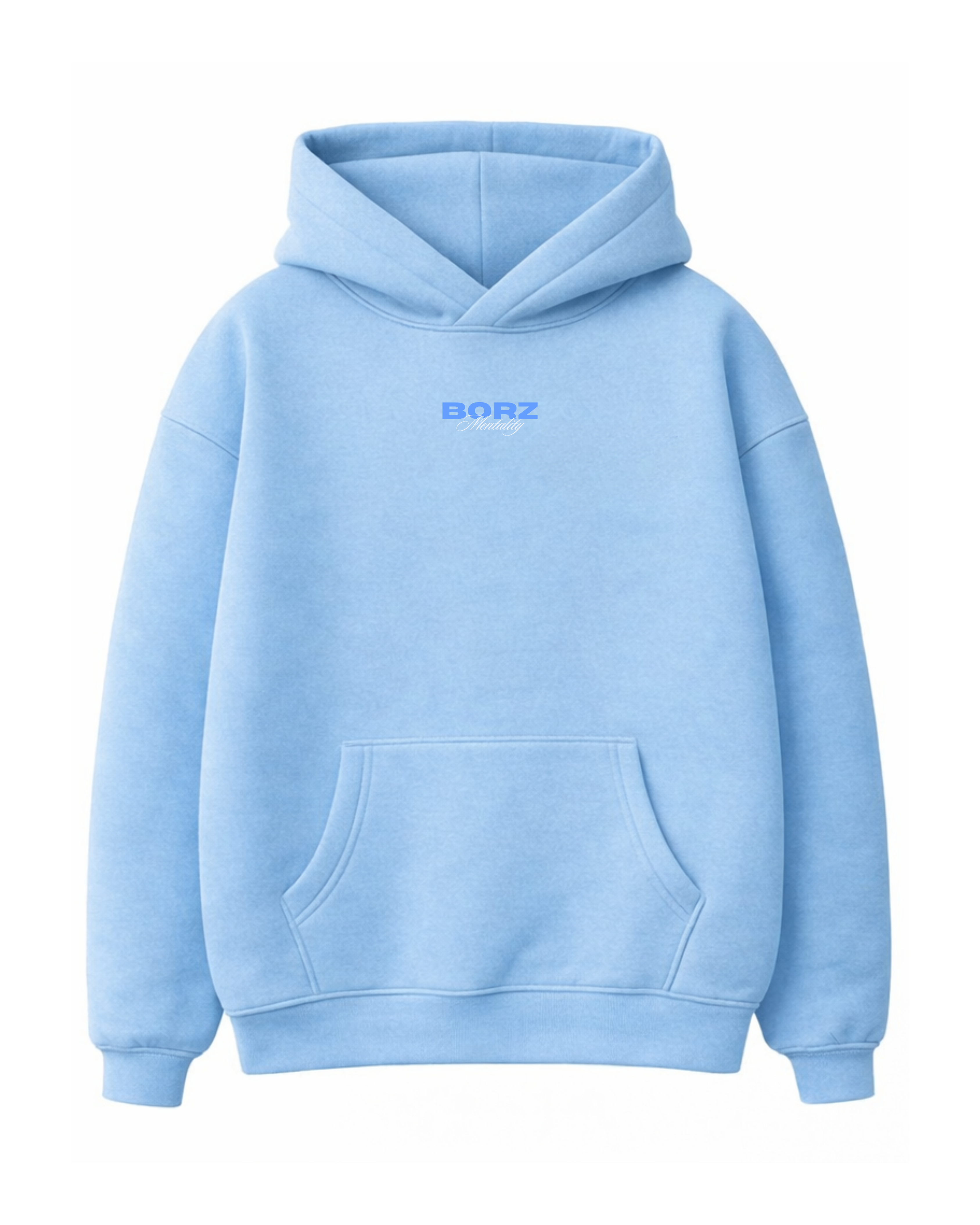 THE BORZ MENTALITY - Hoodie kids light blue - pre-order
