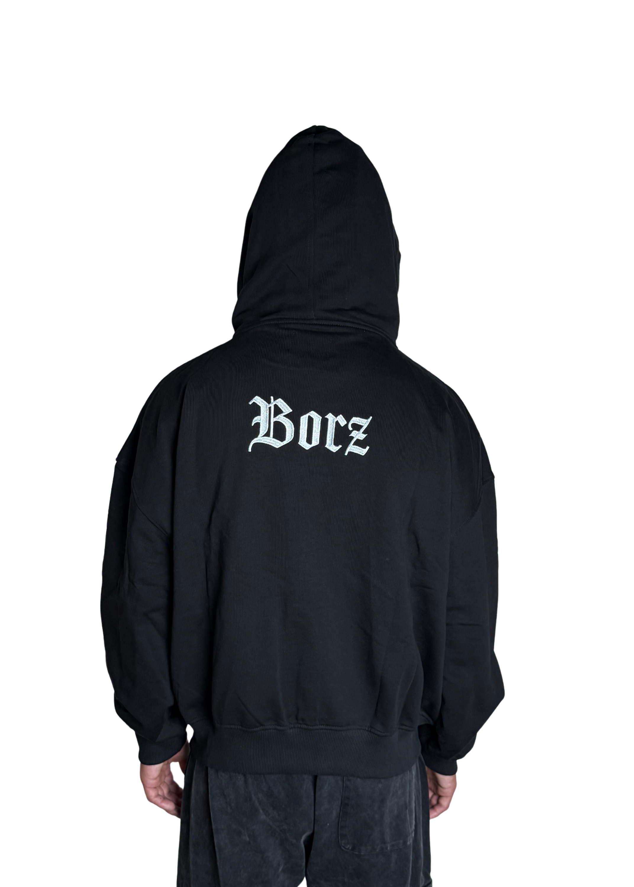 BORZ Run - Zipper - UNISEX - Black