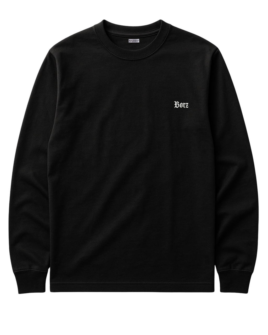 Borz Mentality Long Sleeve Shirt - black