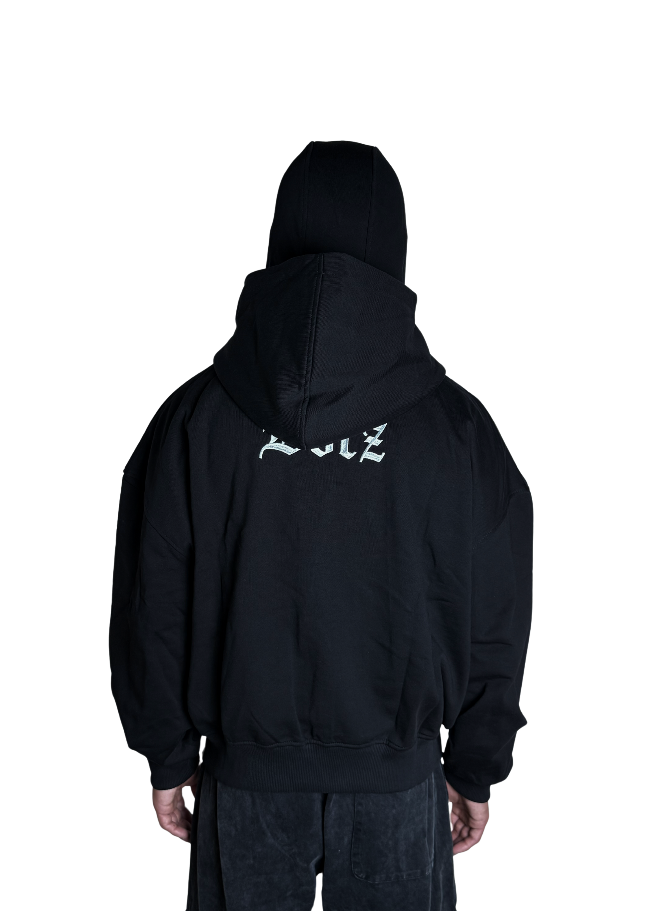 BORZ Run - Zipper - UNISEX - Black