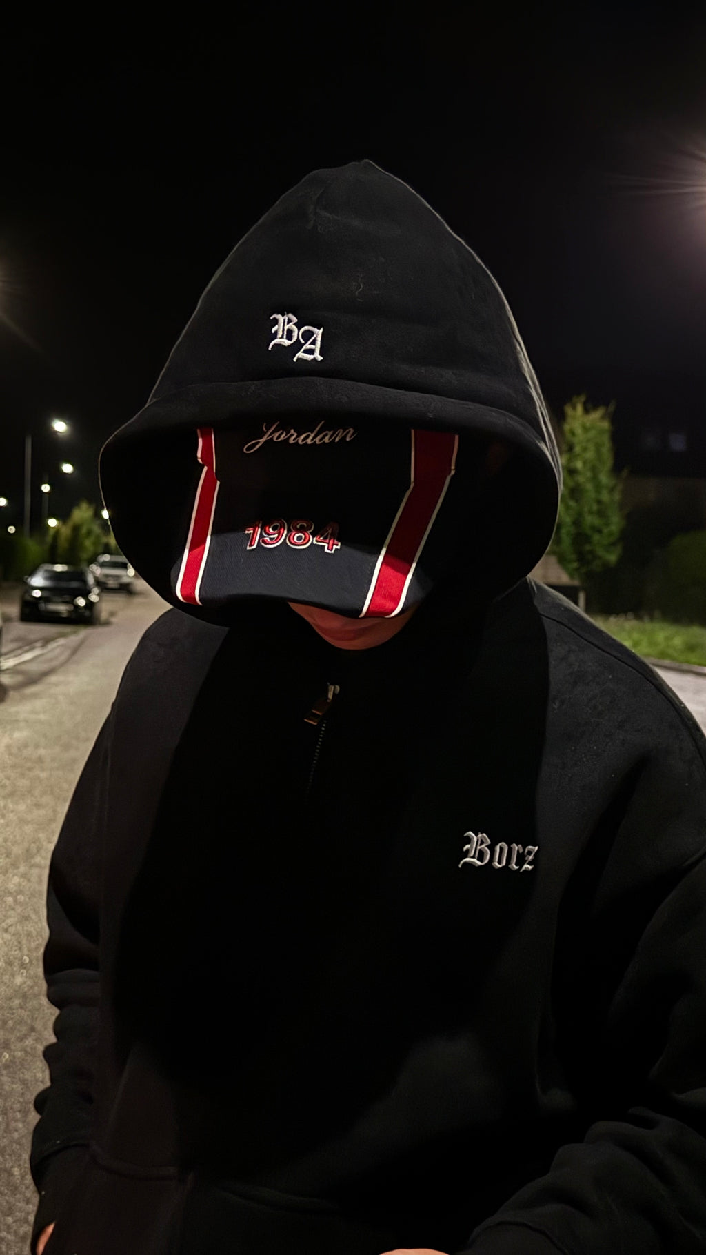 Borz Mentality Zip Jacket - black