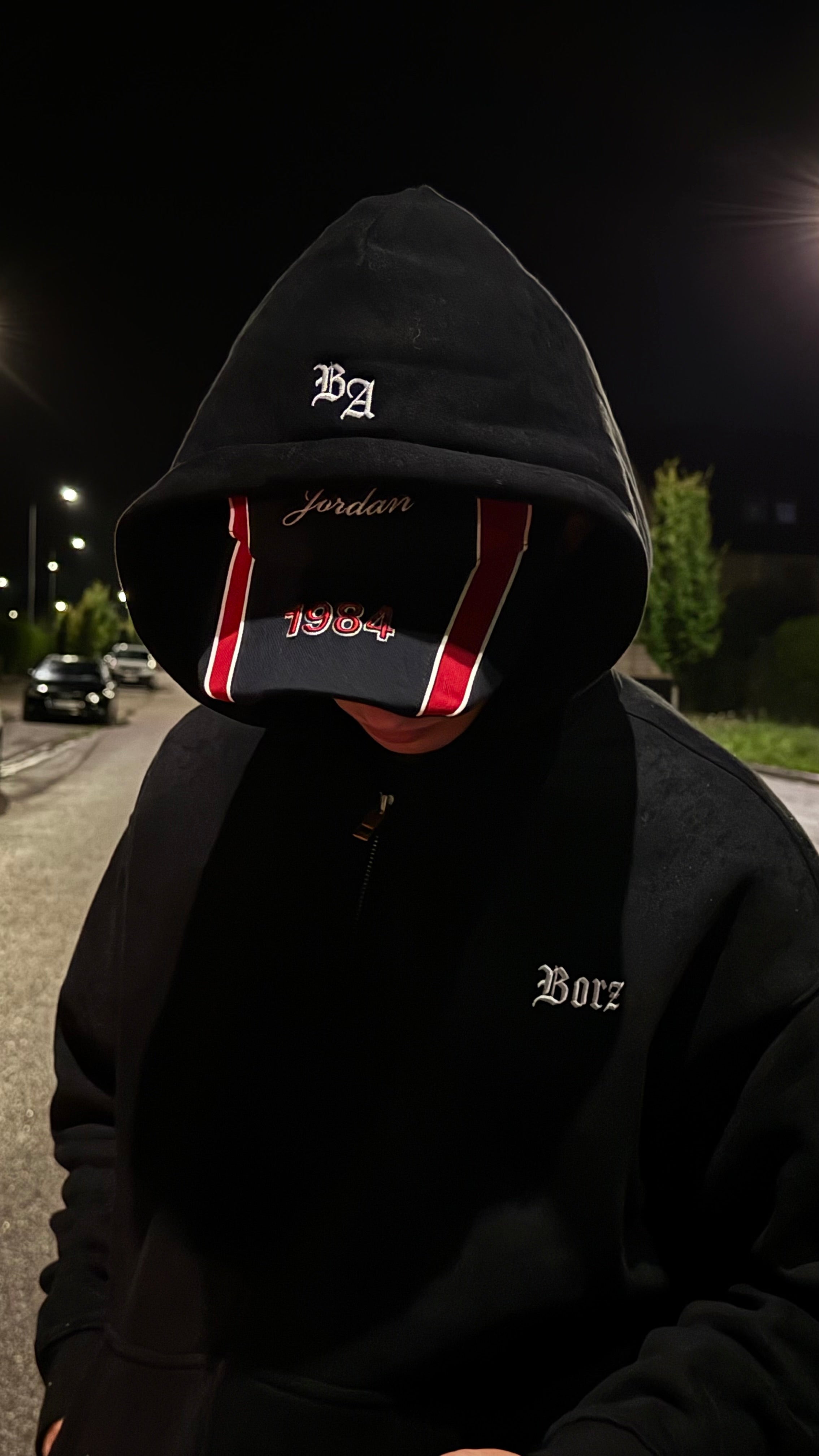 Borz Mentality Zip Jacket - black
