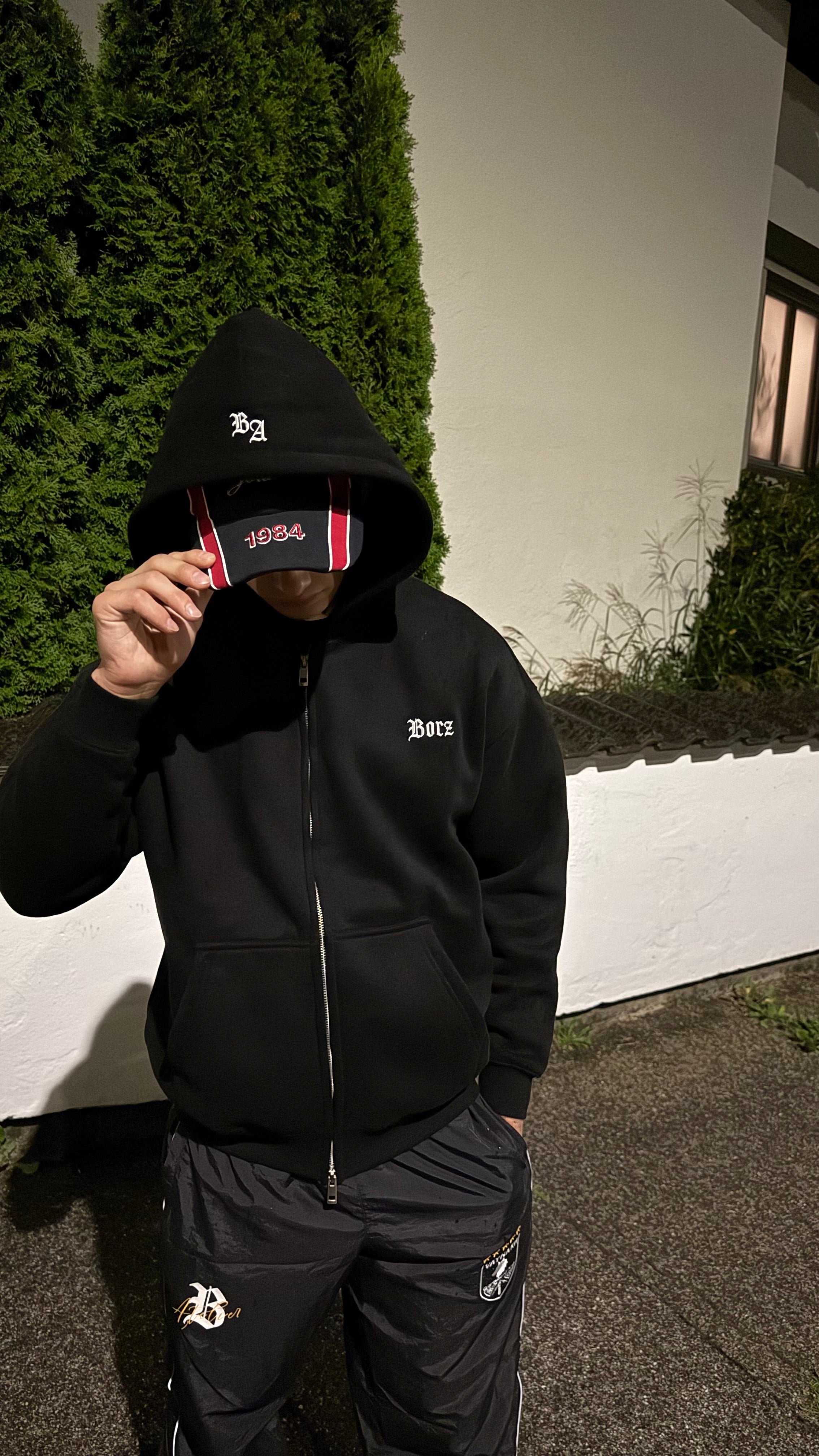 Borz Mentality Zip Jacket - black