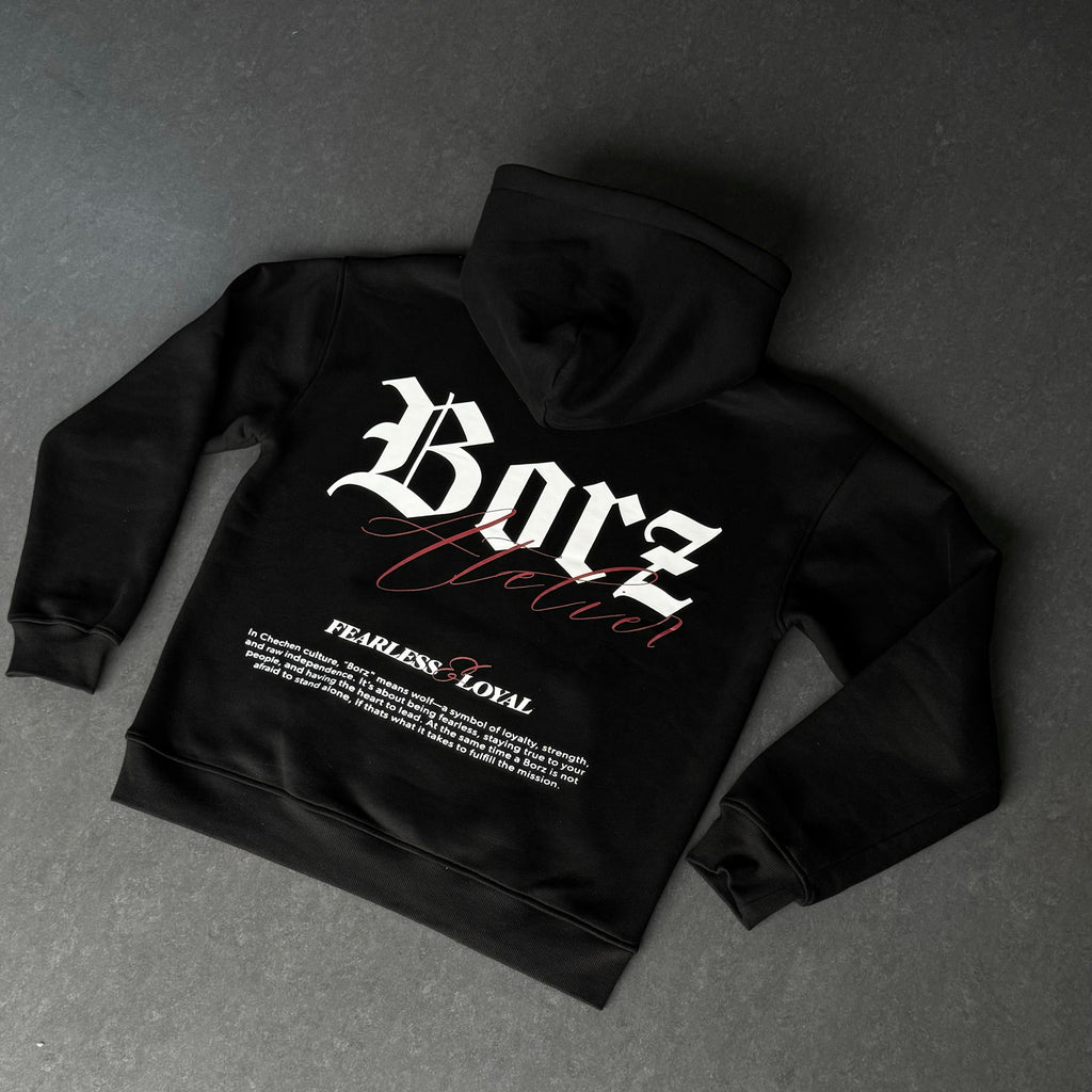 Borz Atelier Masterpiece - Kapuzenpullover - UNISEX - schwarz 