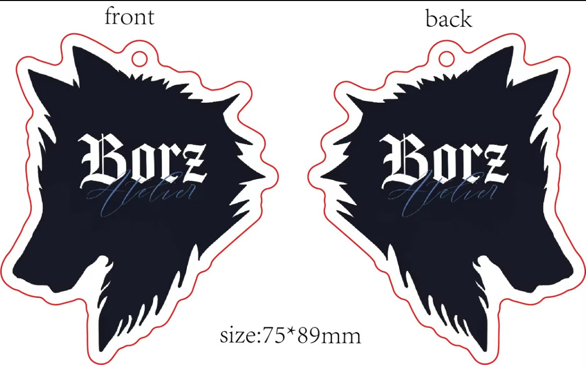Borz Car Air Freshener – Musk