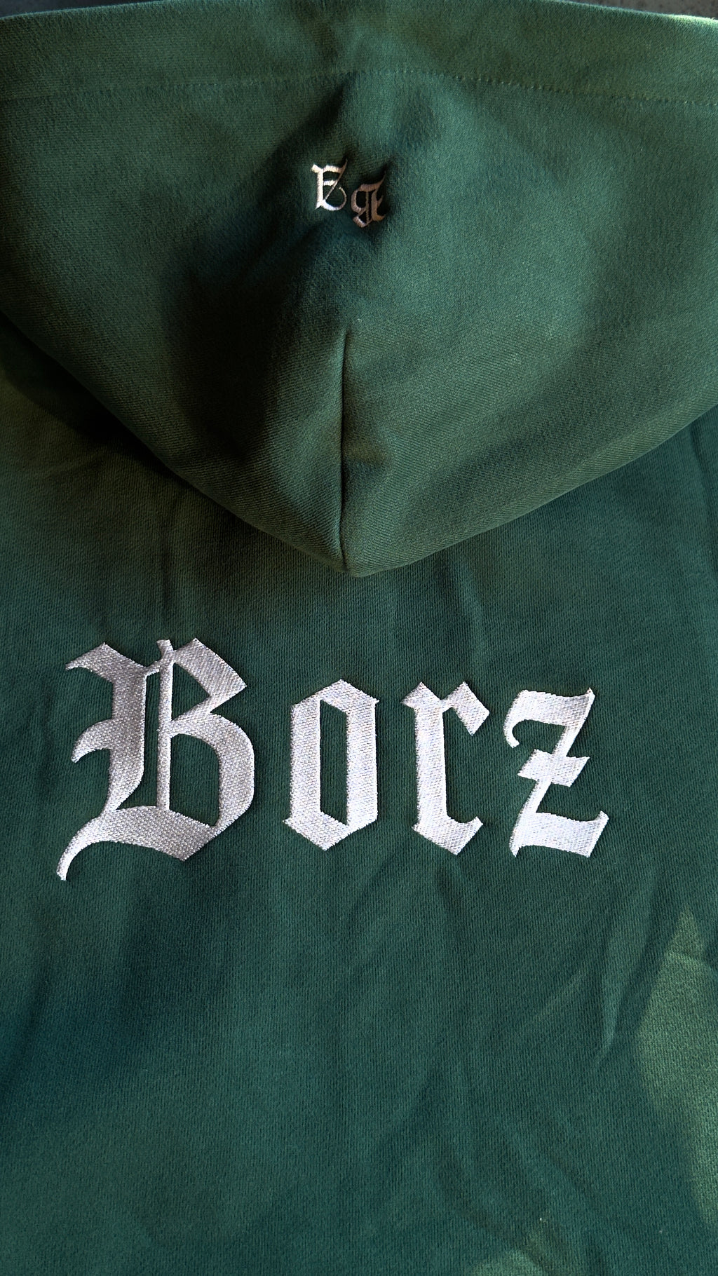Borz Mentality Zip Jacket - deep green
