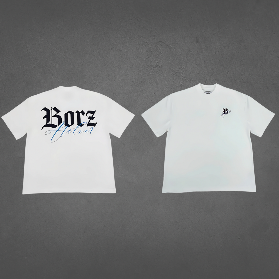 Pureflow Merch Pure Flow - white T-shirt - 305 gsm - 100% Cotton – 𝗕𝗢𝗥𝗭 𝗔𝗧𝗘𝗟𝗜𝗘𝗥