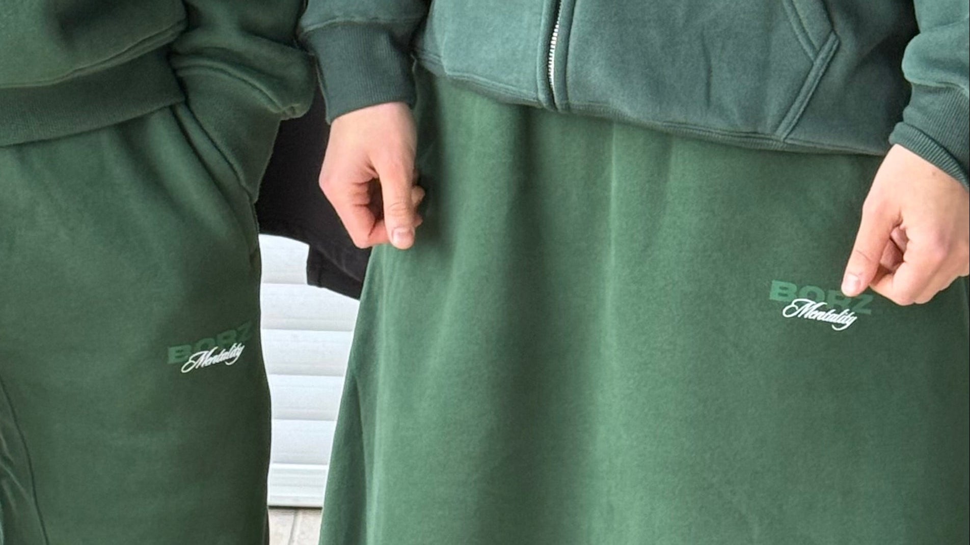 THE BORZ MENTALITY - skirt green