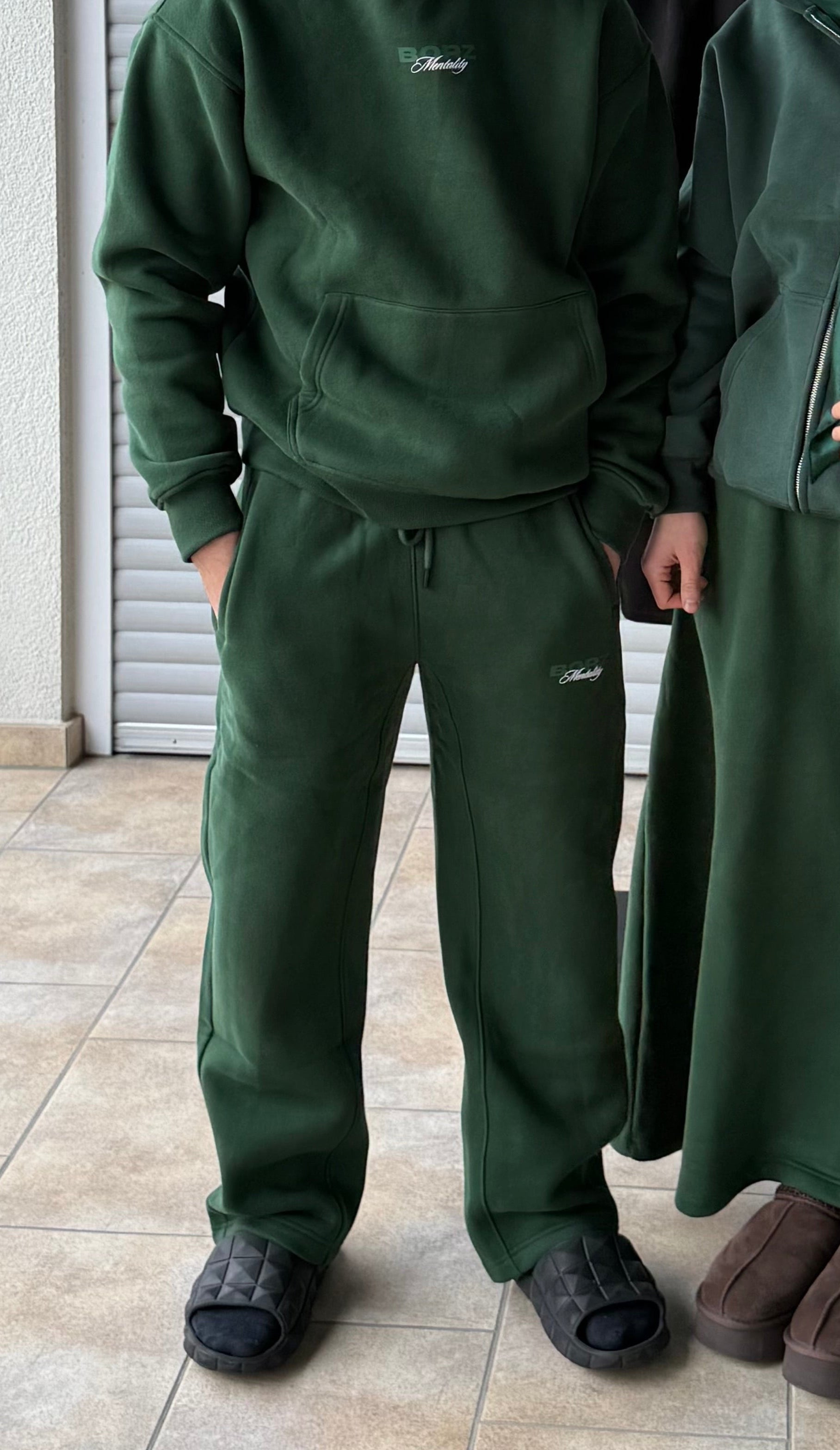 THE BORZ MENTALITY - pants green