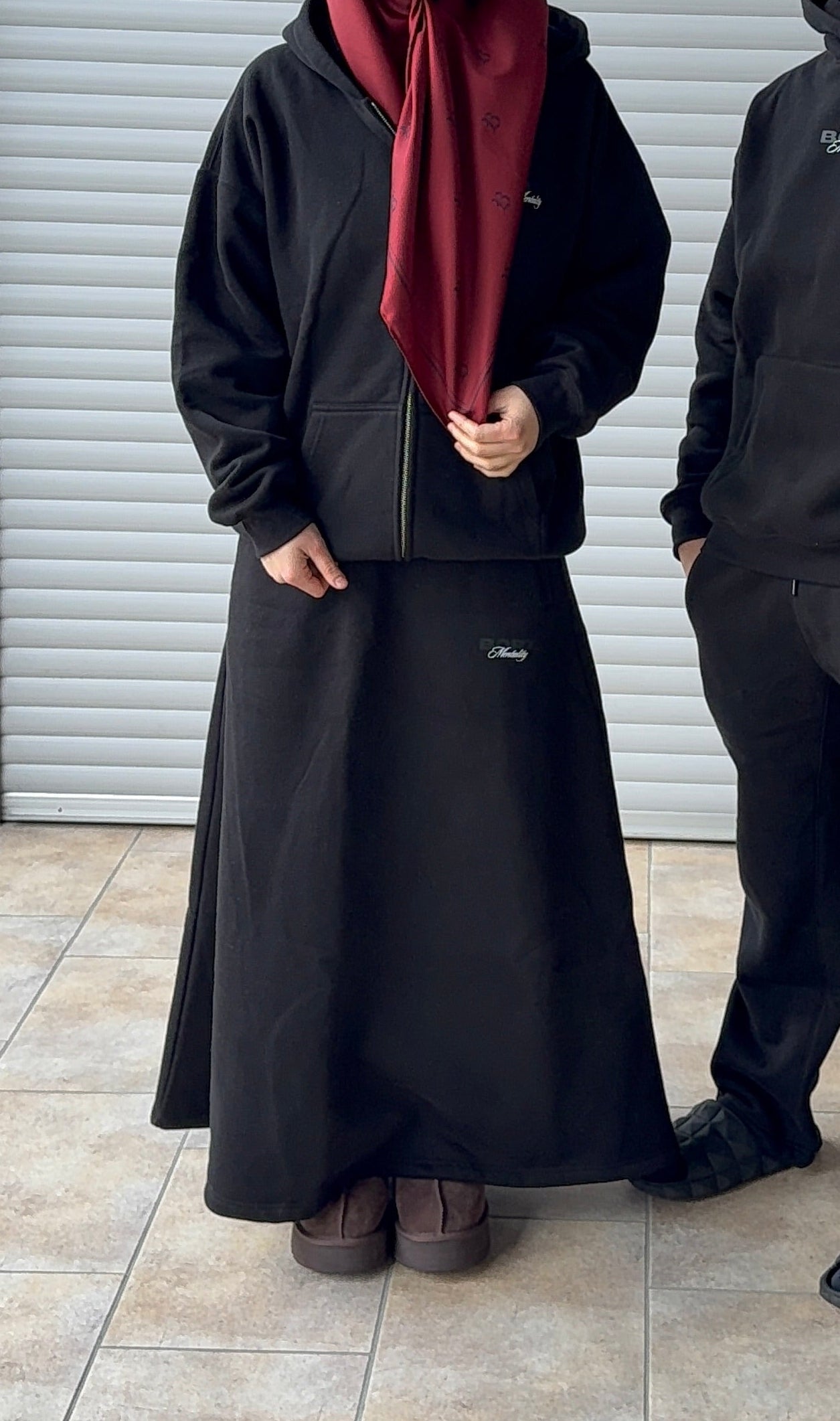 THE BORZ MENTALITY - skirt black