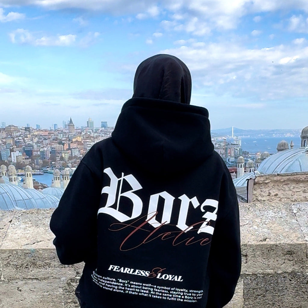 Borz Atelier Masterpiece - Kapuzenpullover - UNISEX - schwarz 