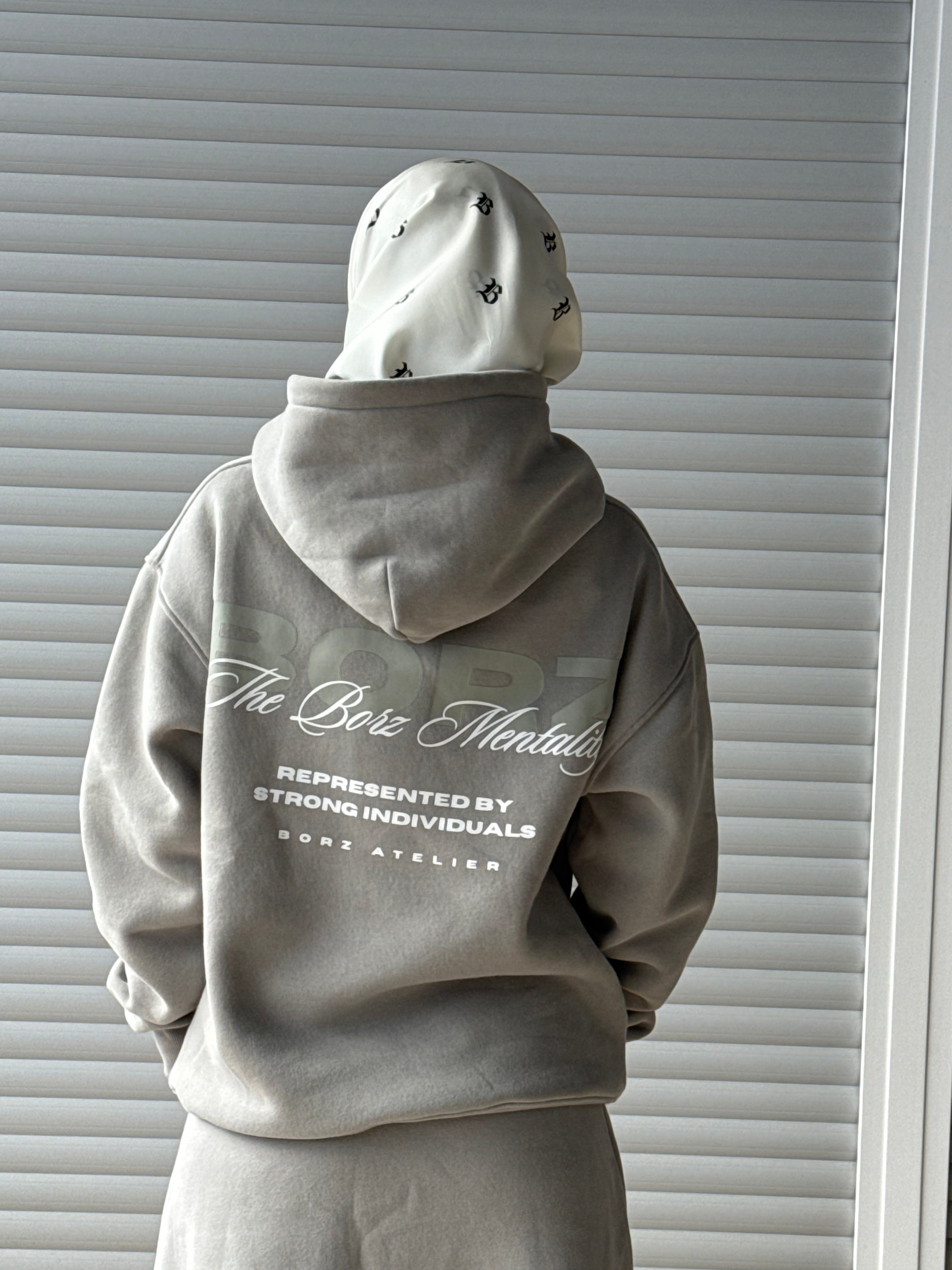 THE BORZ MENTALITY - Hoodie gray