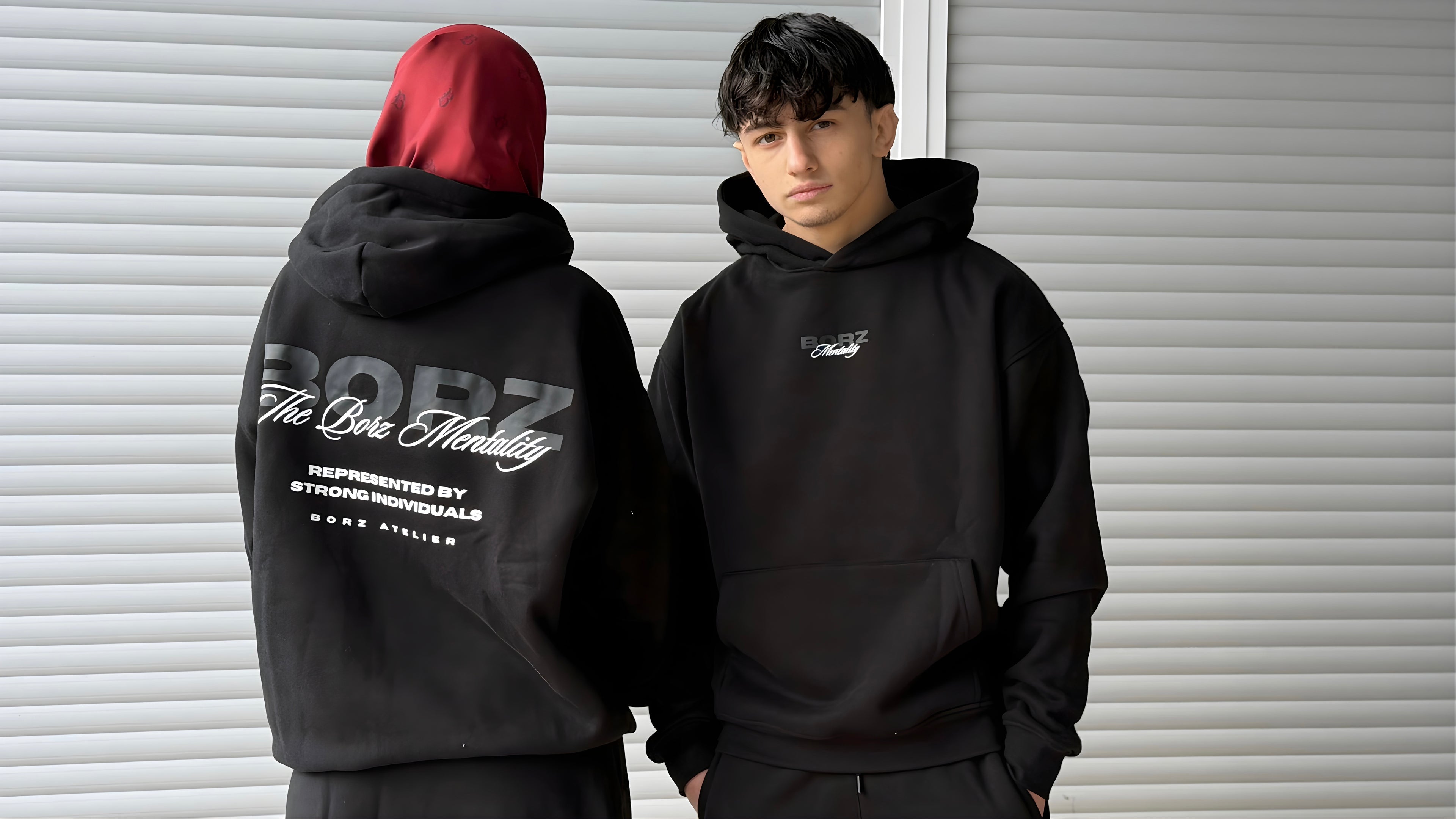 THE BORZ MENTALITY - Hoodie black