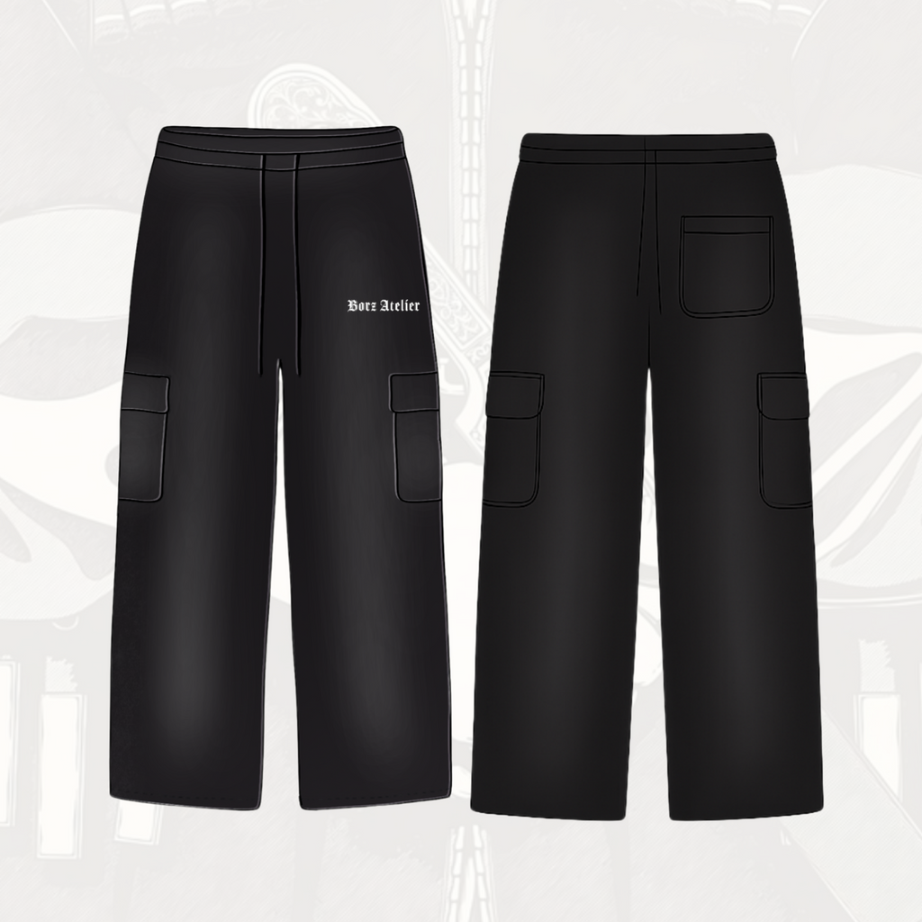 DAYMOHK Cargo Pants black