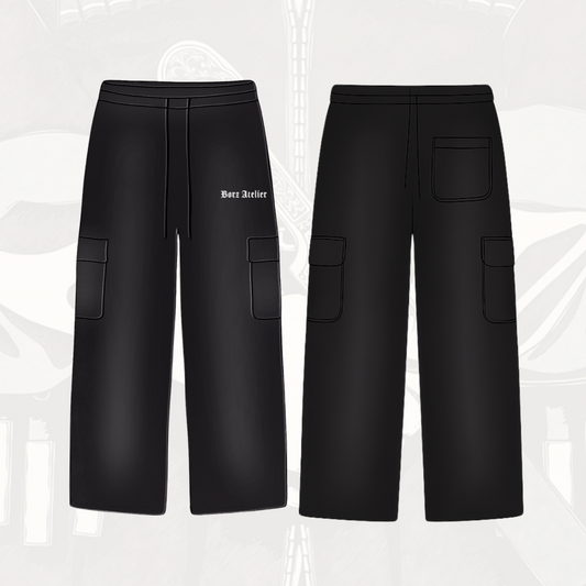 Pre-order: DAYMOHK Cargo Pants black